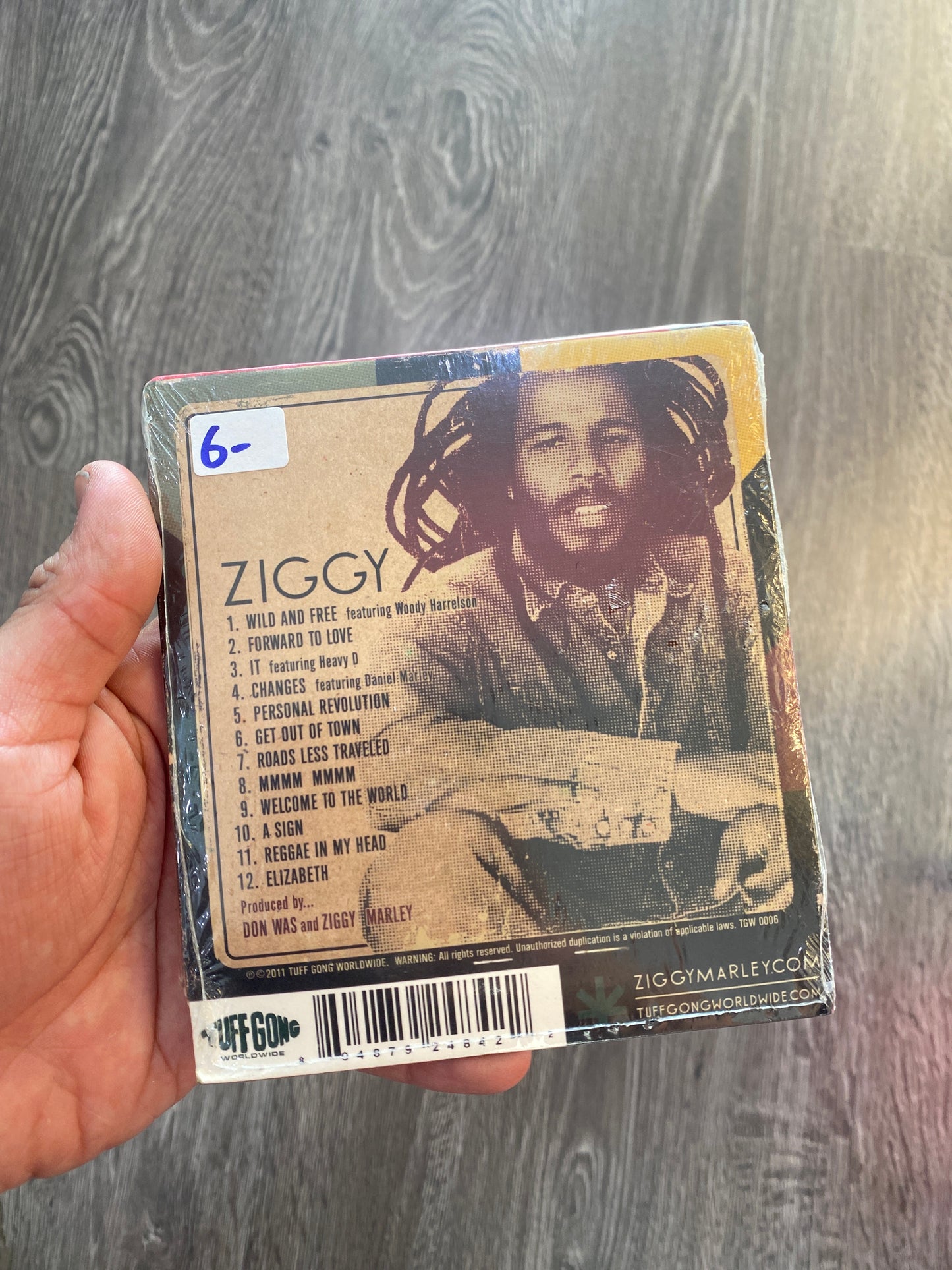 Ziggy Marley Wild and Free CD Sealed