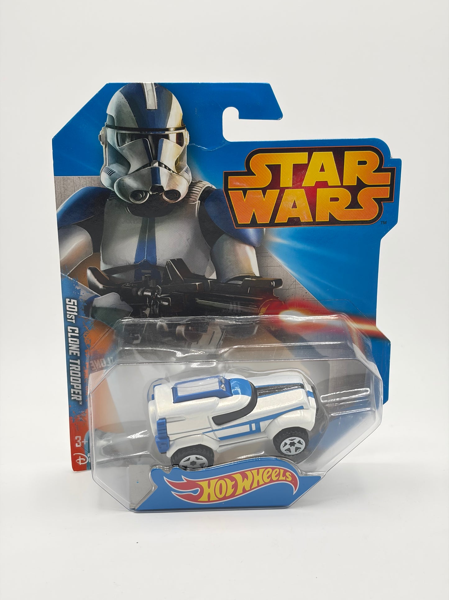 Star Wars 501st Clone Trooper Hot Wheel Car