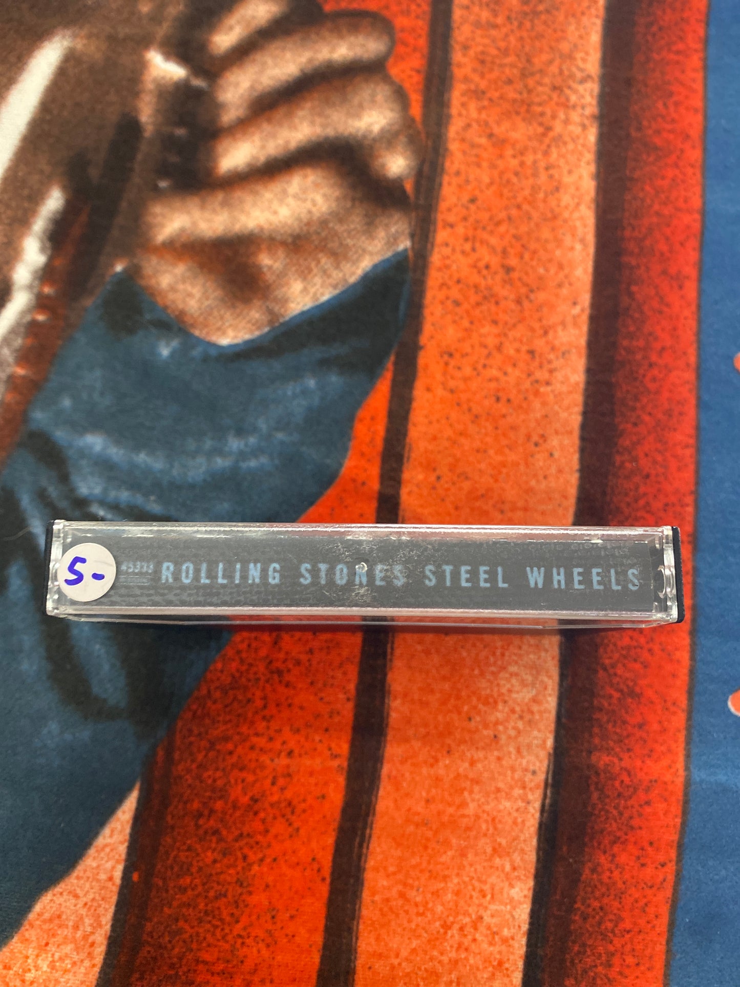 The Rolling Stones Steel Wheels Cassette Tape