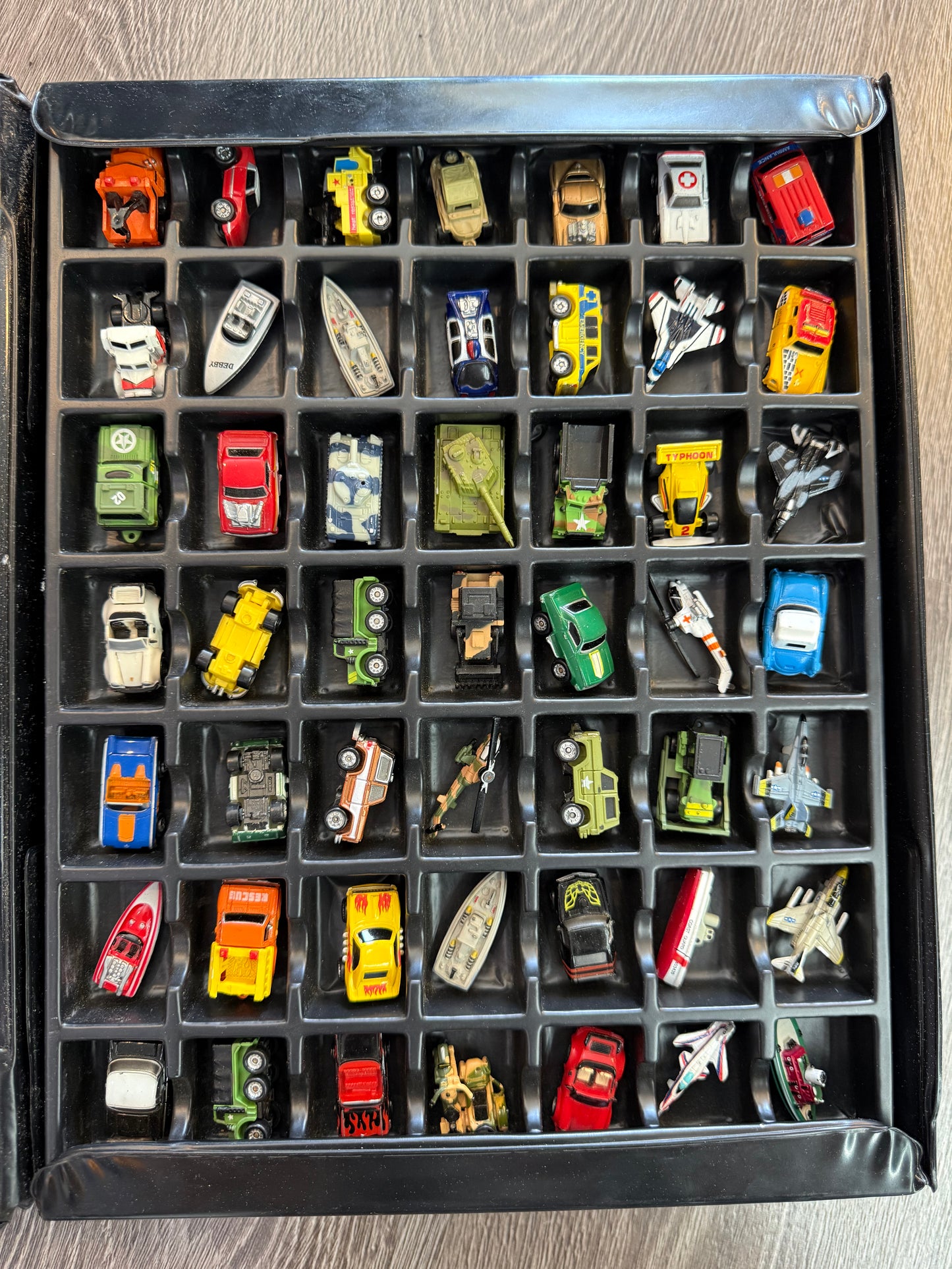 Vintage micro machines lot with case