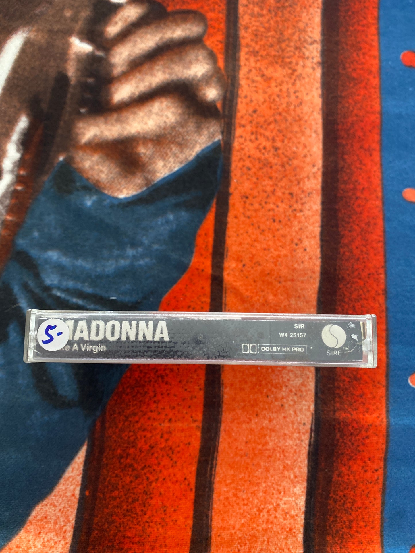Madonna Like A Virgin Cassette Tape