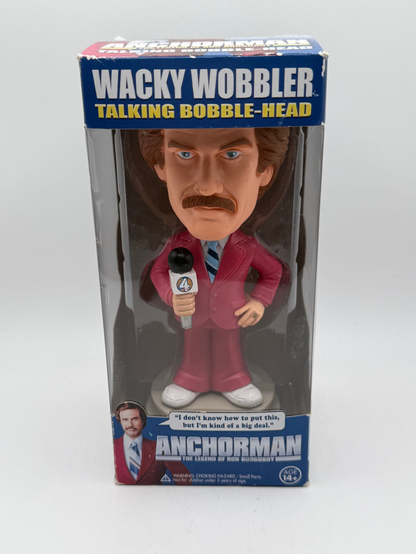 Anchorman Wacky Wobbler Talking Bobble-Head