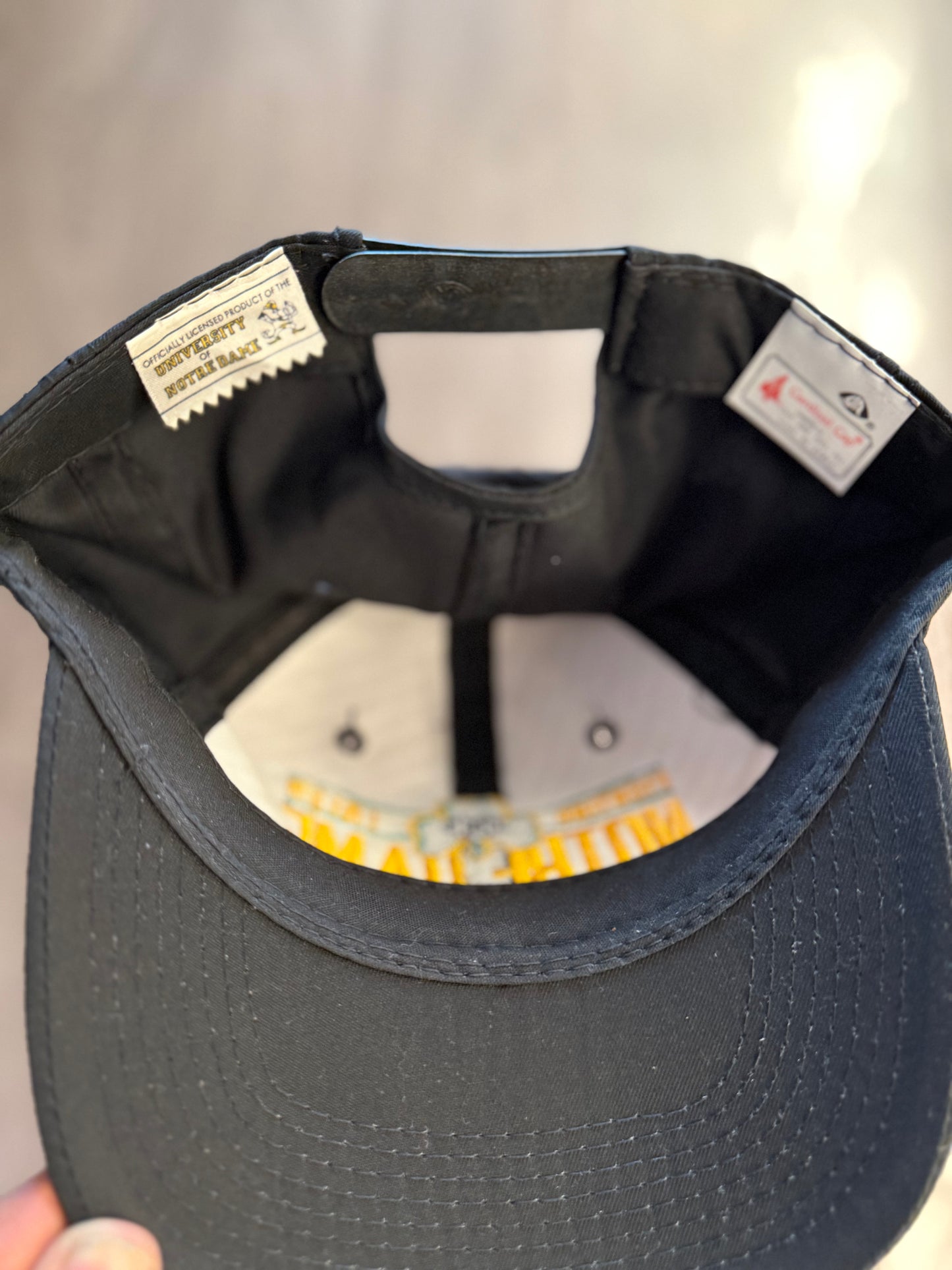 Vintage Notre Dame Fighting Irish SnapBack hat