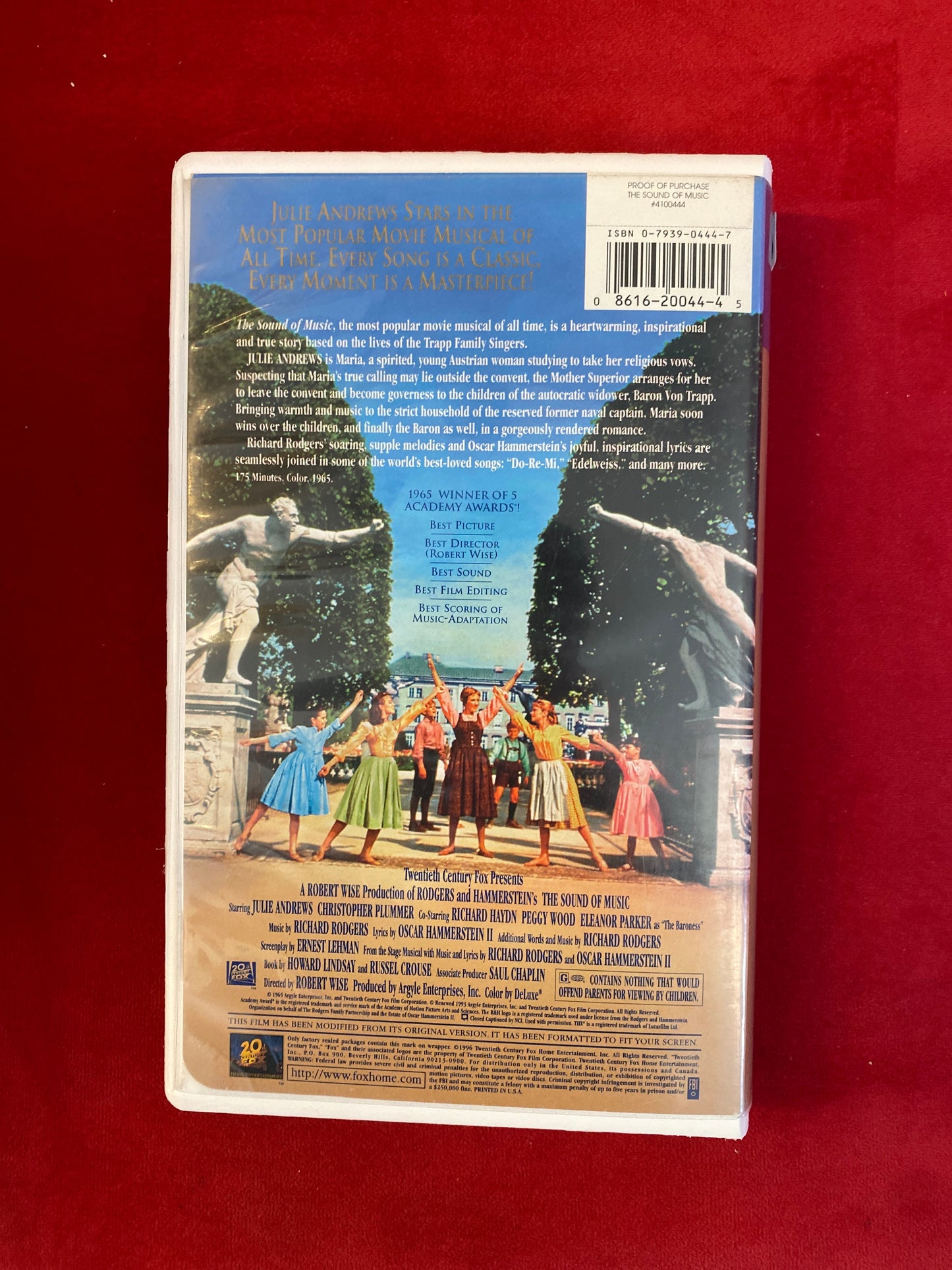 The Sounds Of Music VHS Movie