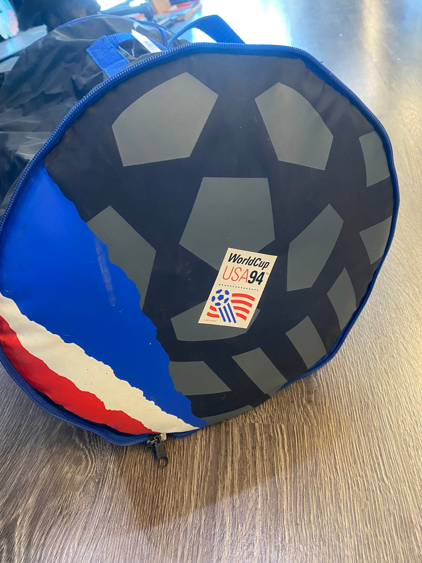 Vintage 1994 USA World Cup Foldable Duffle Bag