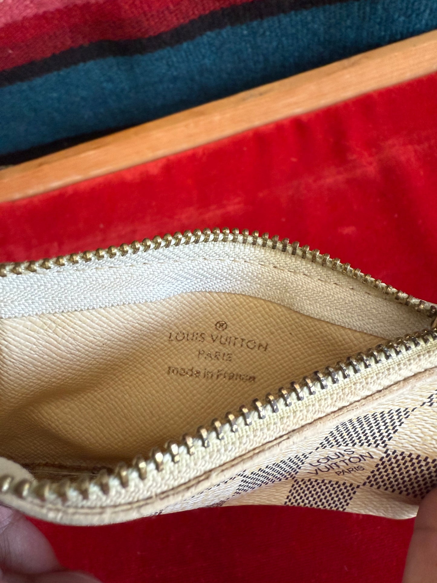 Louis Vuitton monogram coin purse keychain wallet