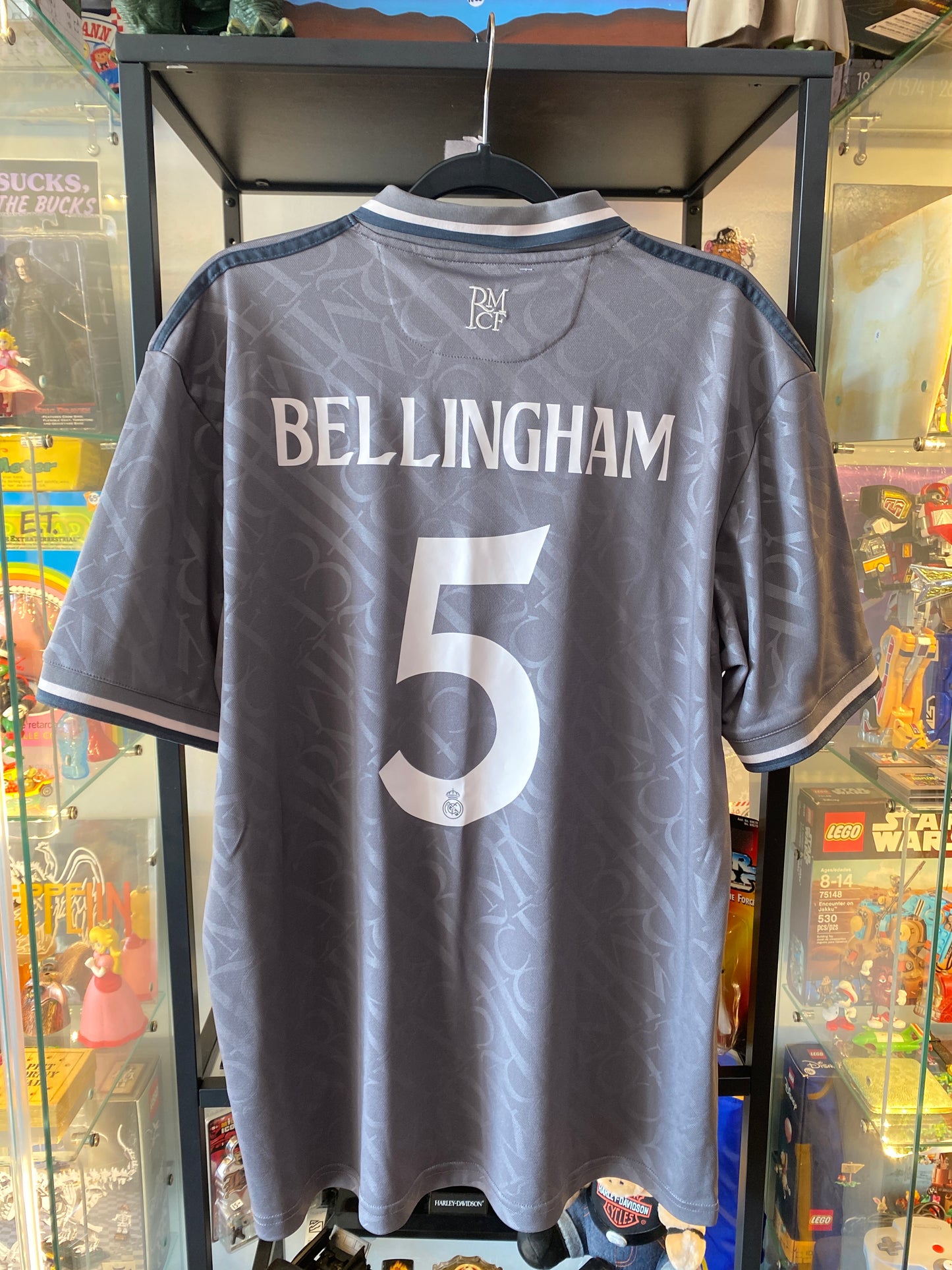 2024 Adidas Real Madrid Jude Bellingham Soccer Jersey Third Away Sz 2XL