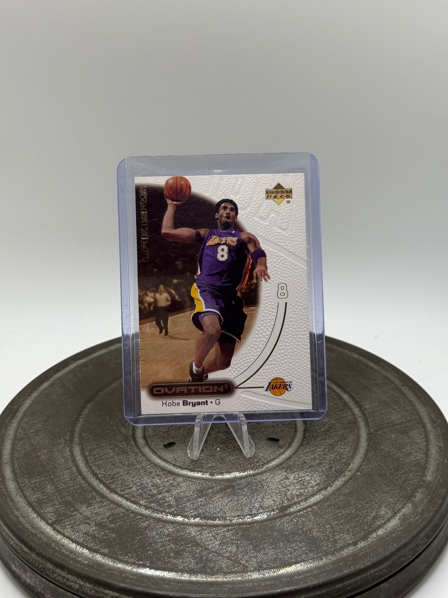 Kobe Bryant Upper Deck Ovation Los Angeles Lakers Basketball Card