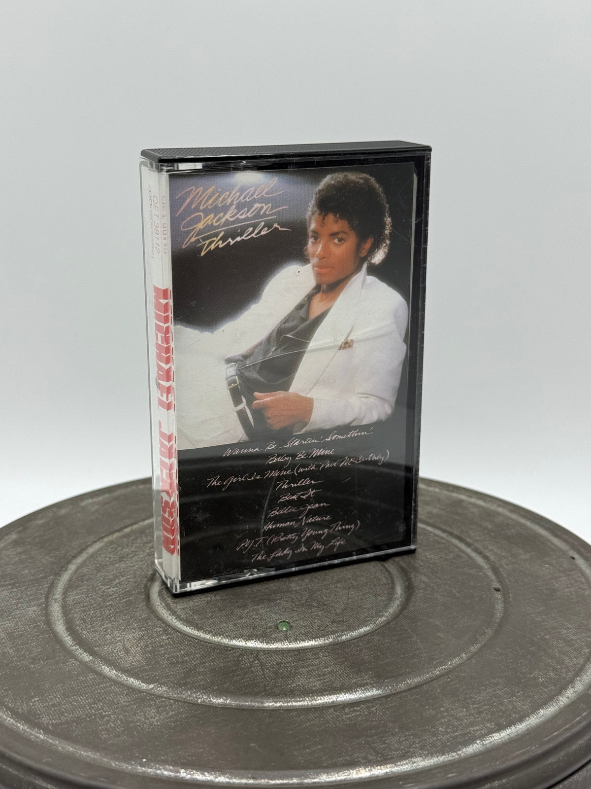 Michael Jackson thriller cassette tape