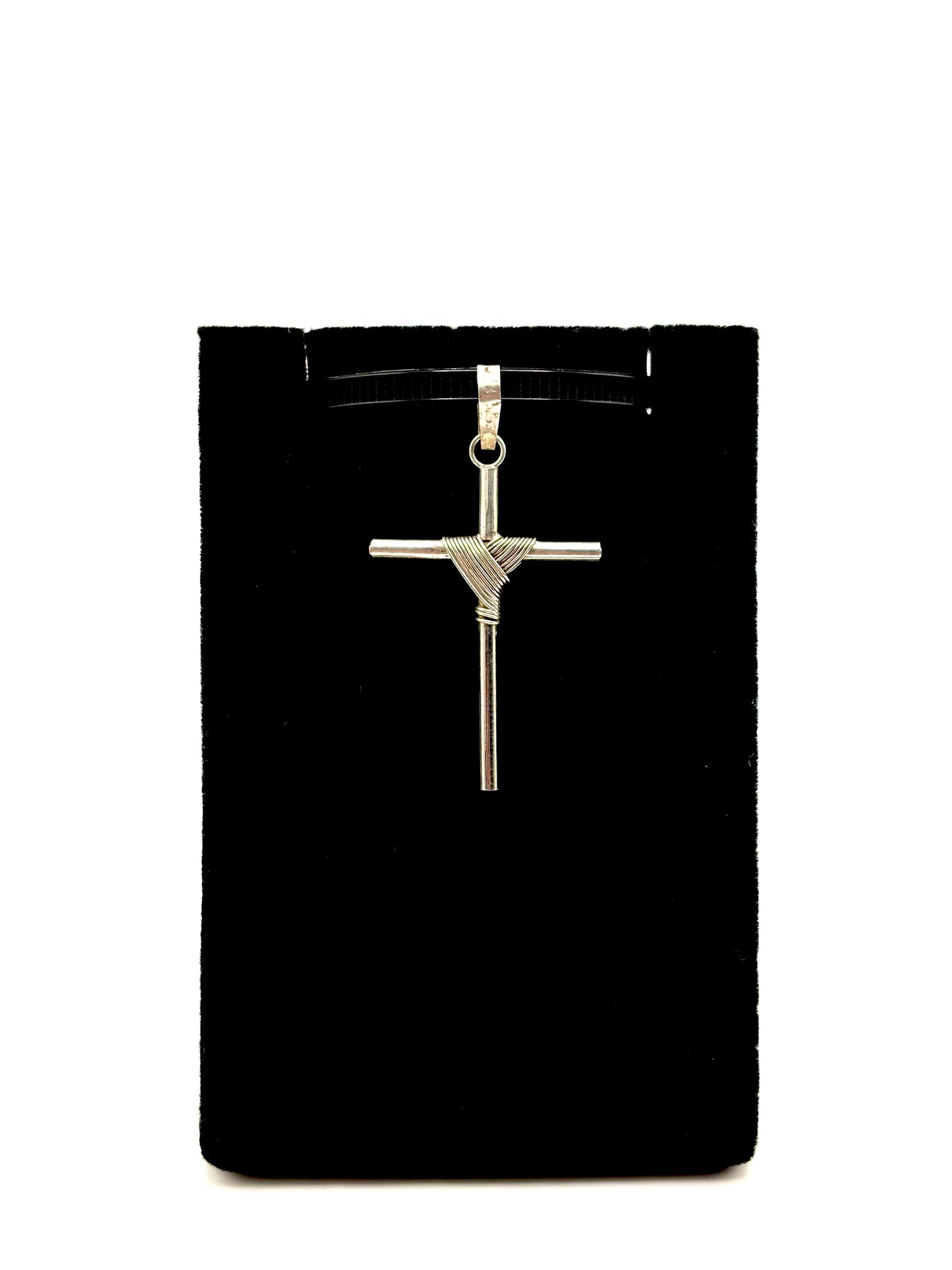 .925 Sterling Silver Cross Hollow