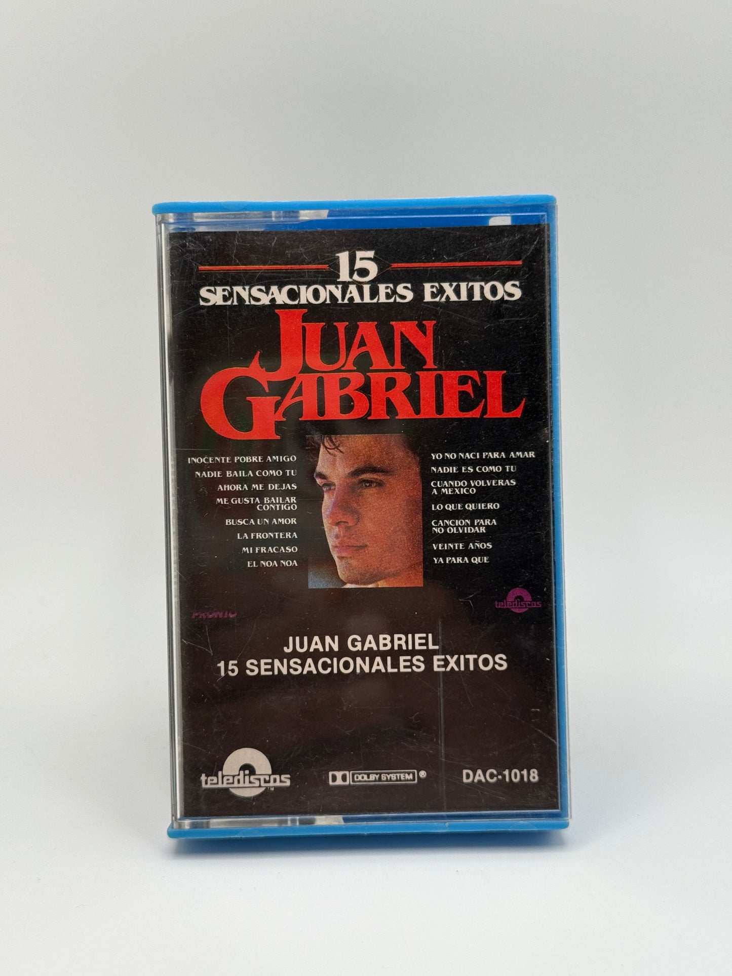 Juan Gabriel 15 Sensacionales Exitos Vintage Cassette Tape Televisa