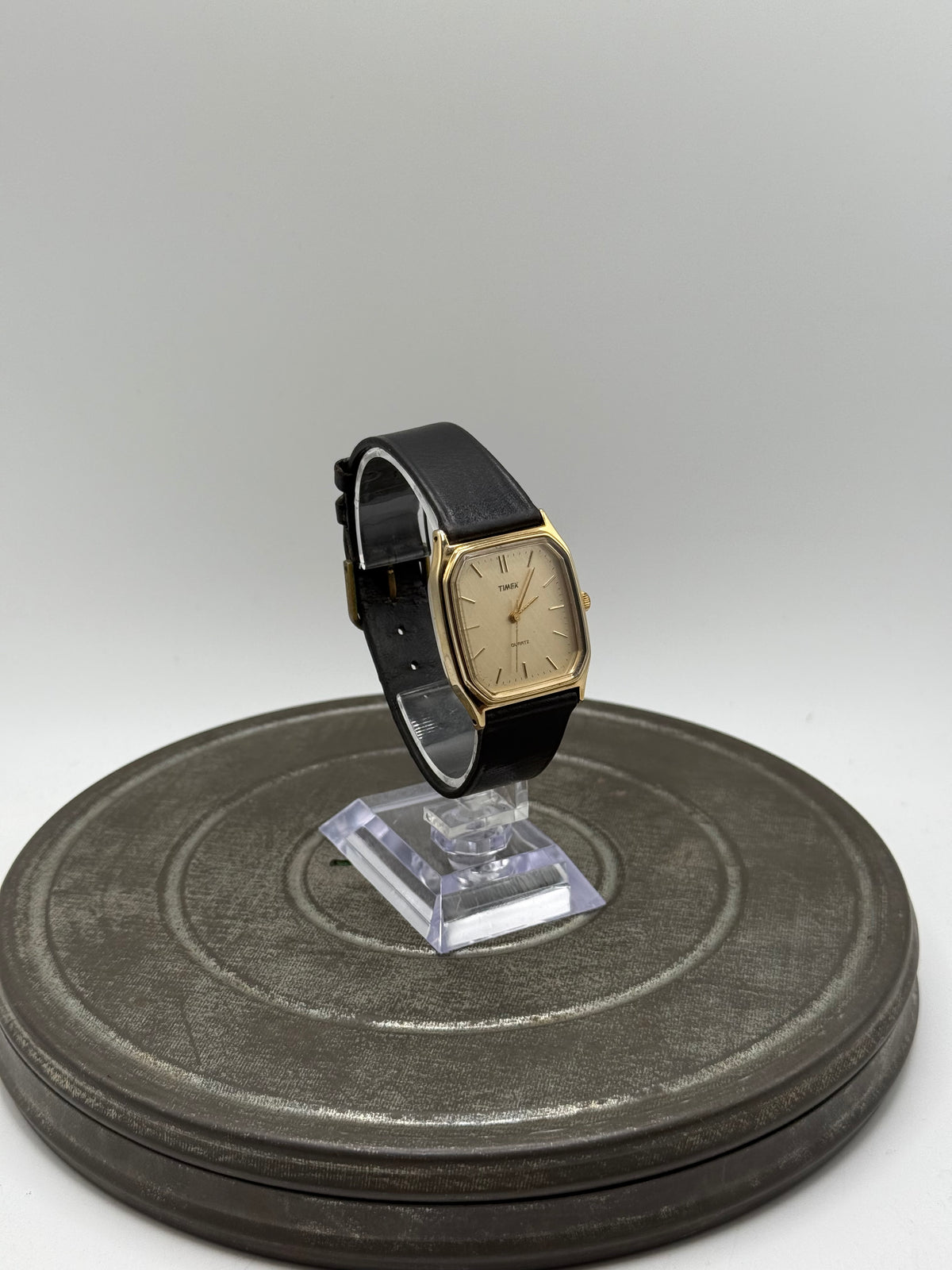 Vintage Timex tank quartz watch