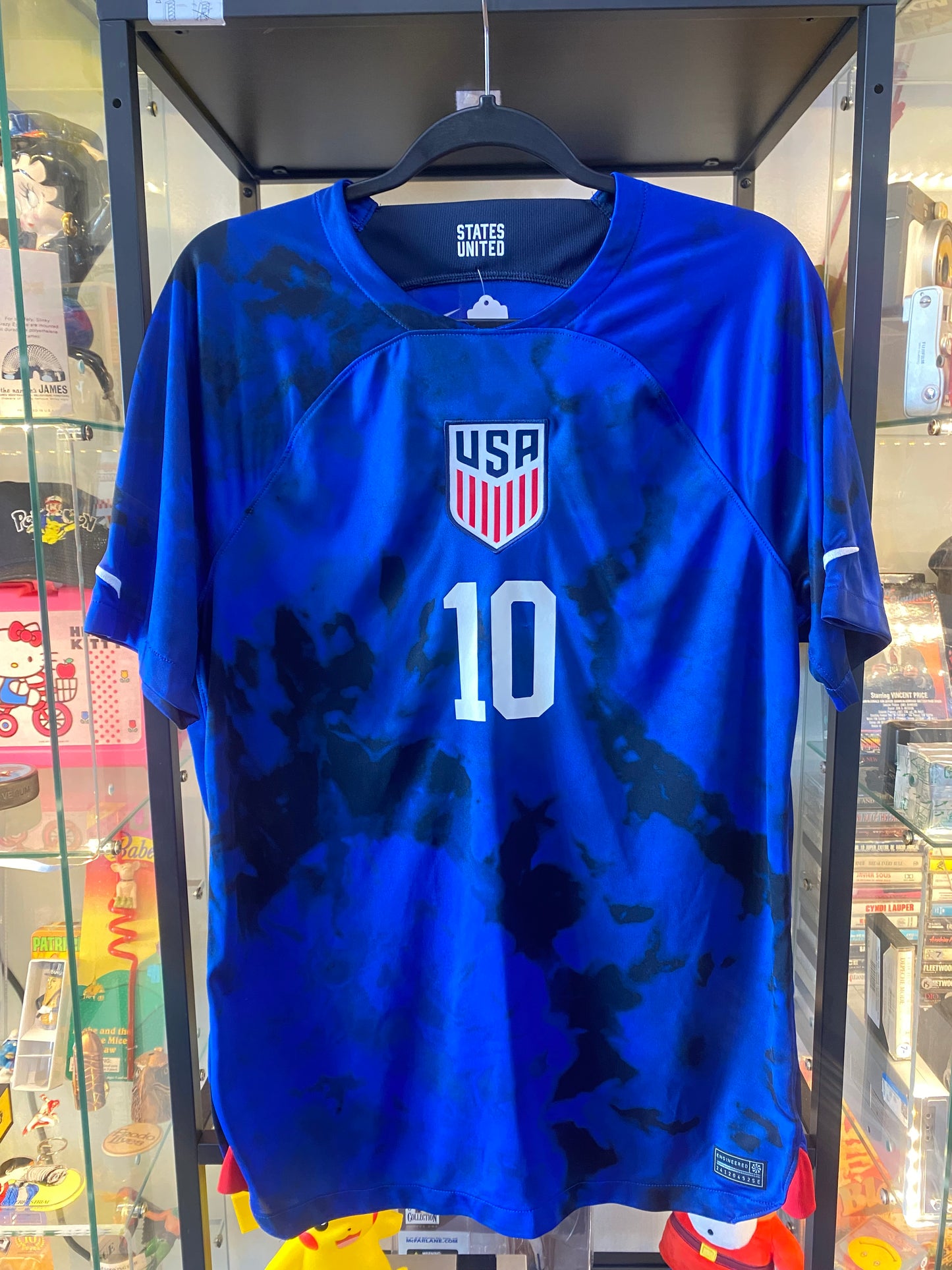 Nike USMNT Pulisic Jersey Navy Sz Medium