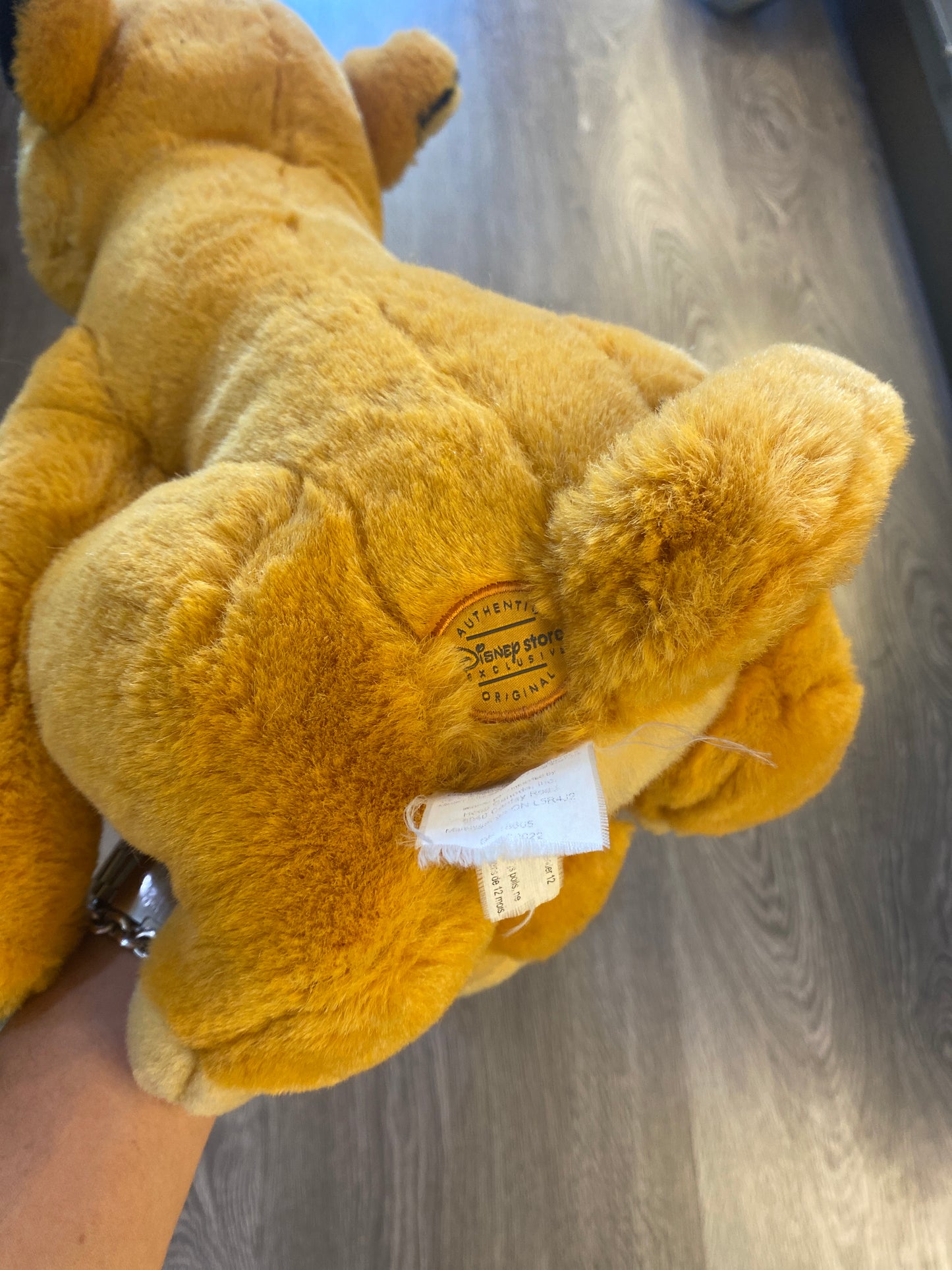 Vintage Lion King Simba Plush Toy