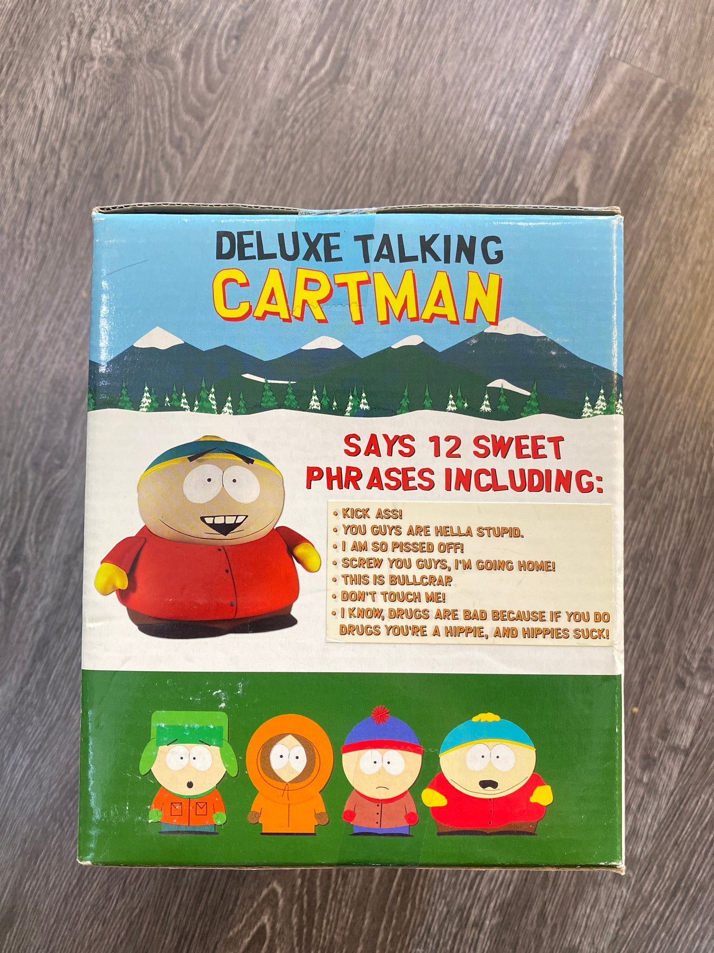 Vintage Y2K South Park Deluxe Talking Cartman