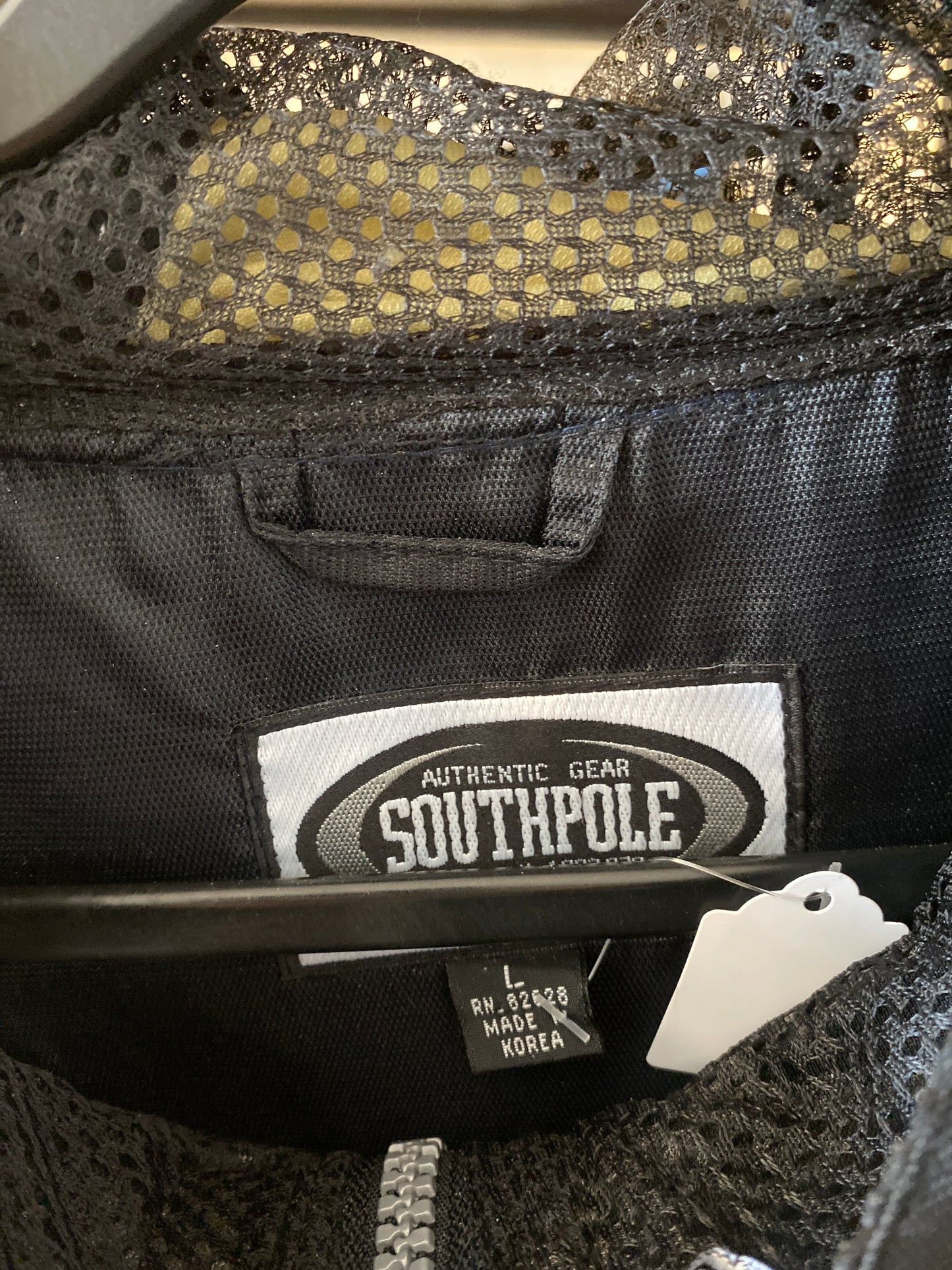 Vintage Y2K SouthPole Jacket Tan Black Sz Large