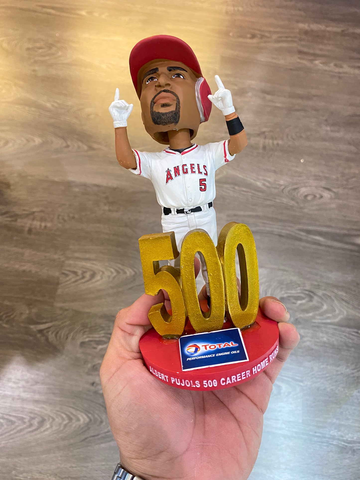 Albert Puljos Angels 500th Career Home Run Bobble Head