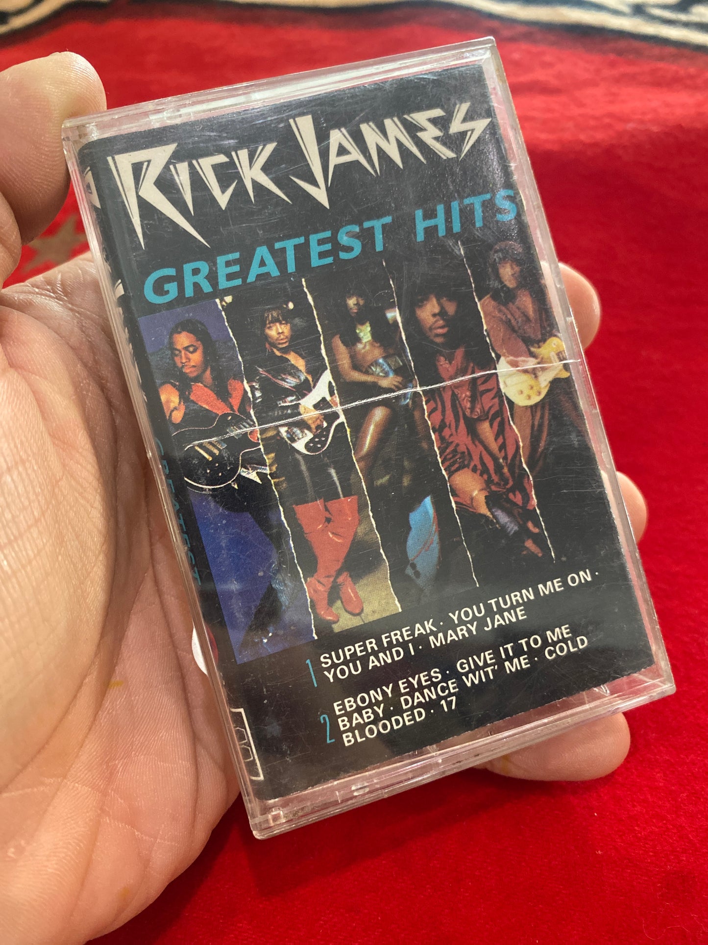 Rick James Greatest Hits Cassette