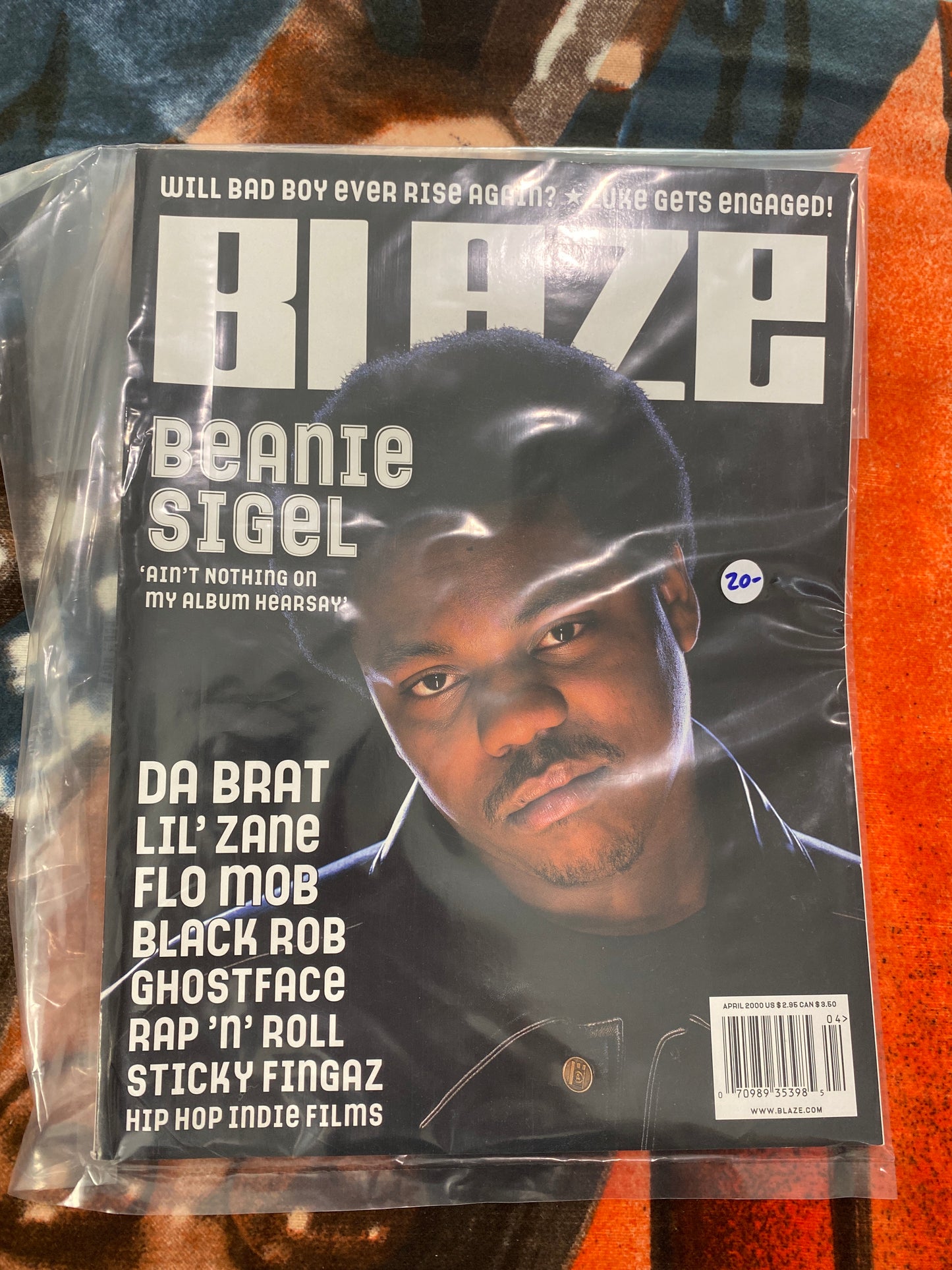 Blaze Magazine Beanie Sigel 2000