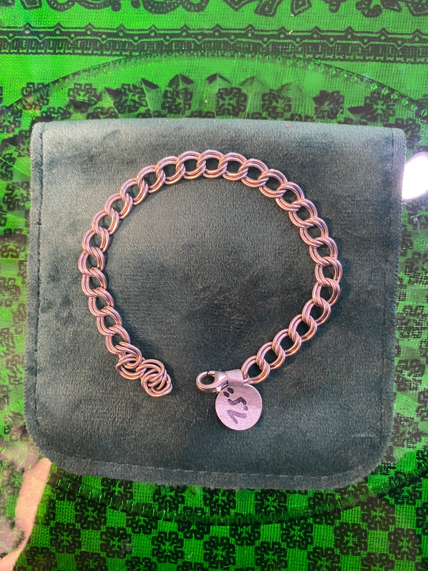 .925 Sterling Silver Bracelet 7.5”