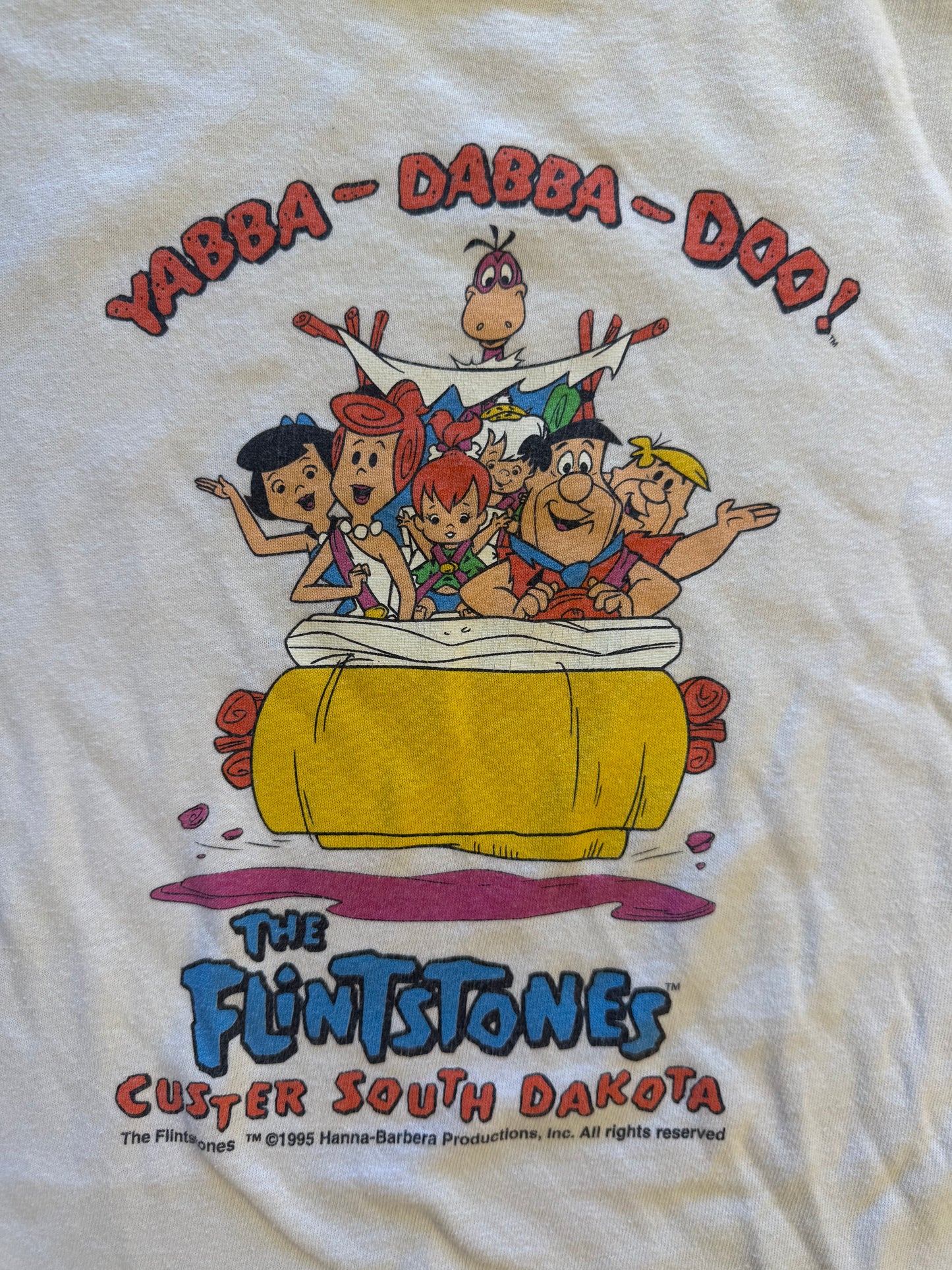 Vintage Flintstones shirt sz. L