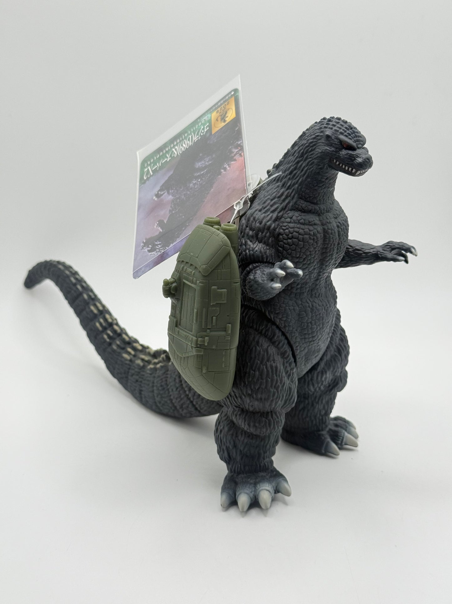 Vintage Godzilla With Vehicle Accessory Kaiju Figure