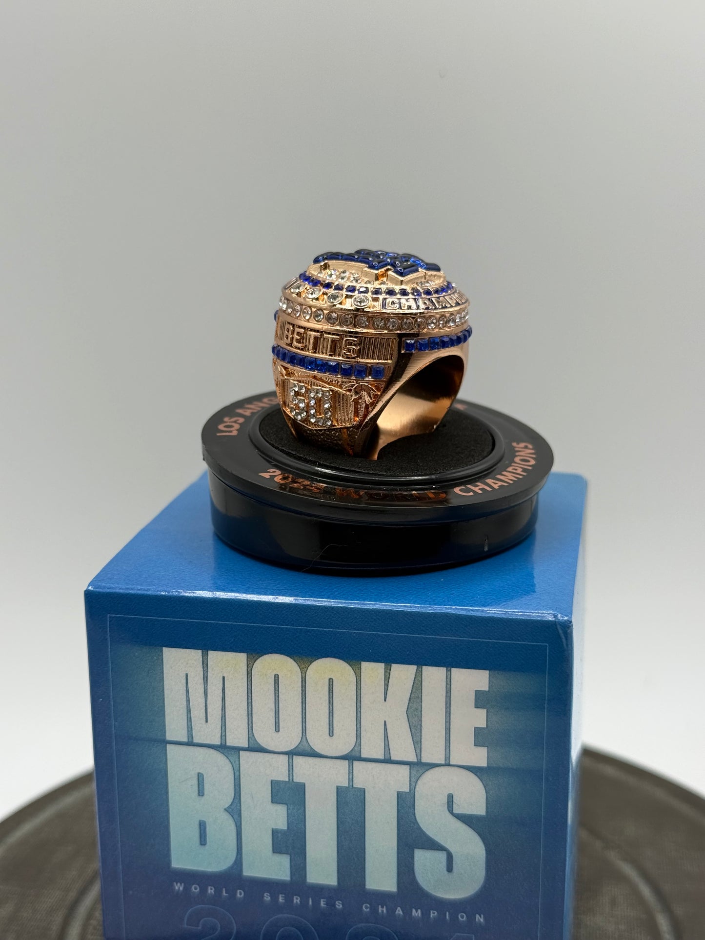 Mookie Betts Championship ring 2024