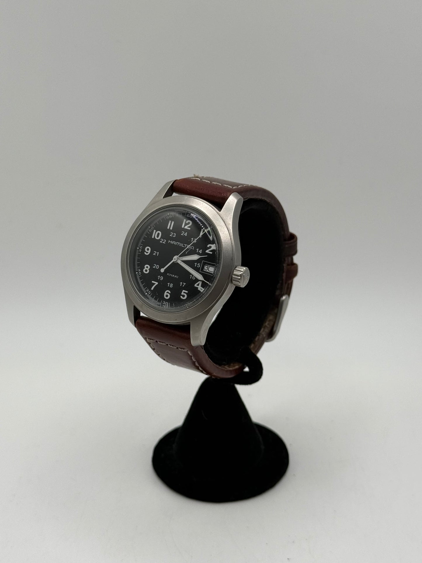 Hamilton Khaki (brown strap)