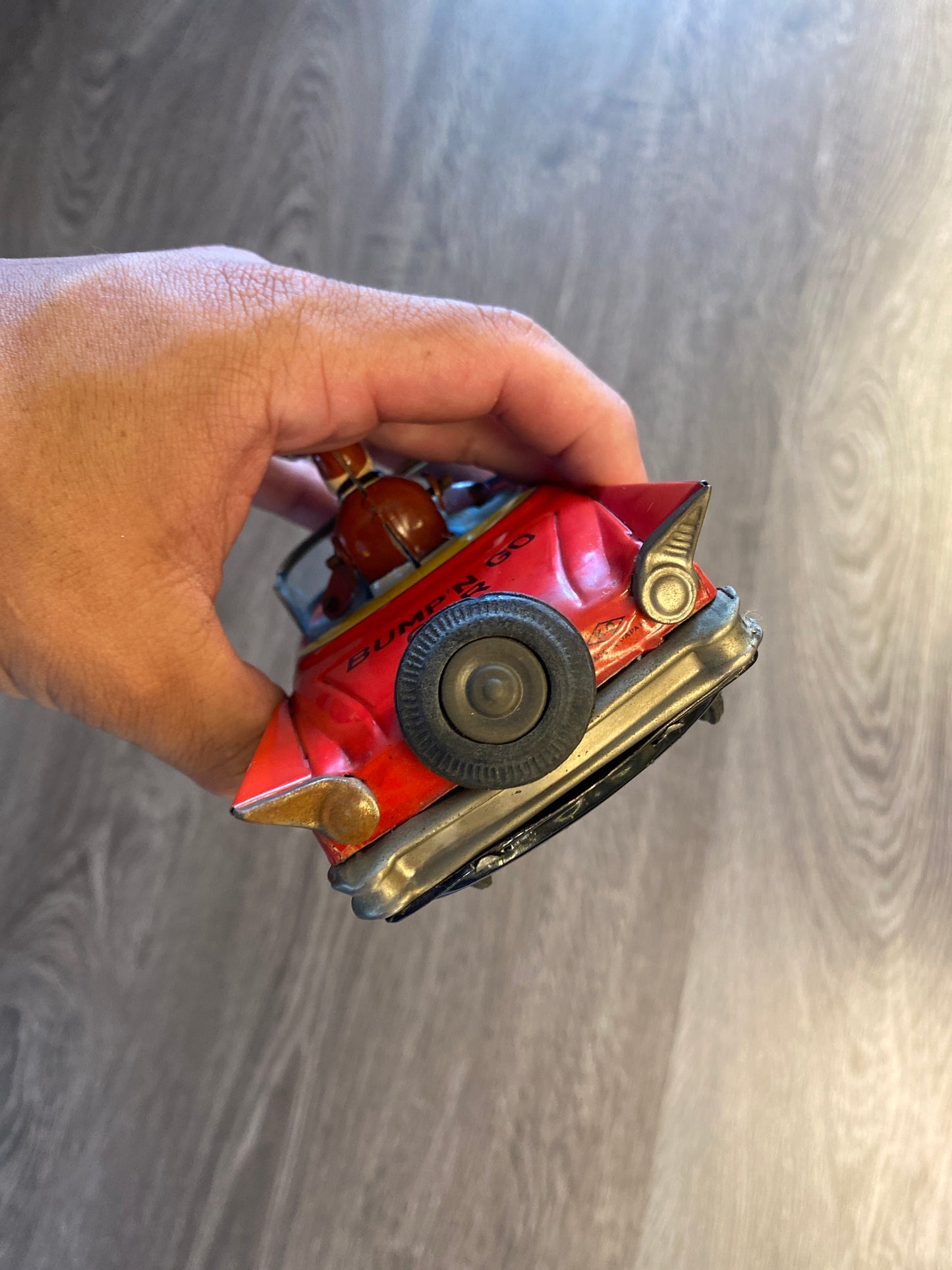 Vintage Bumpin Car Go Toy Figure Bumper Car