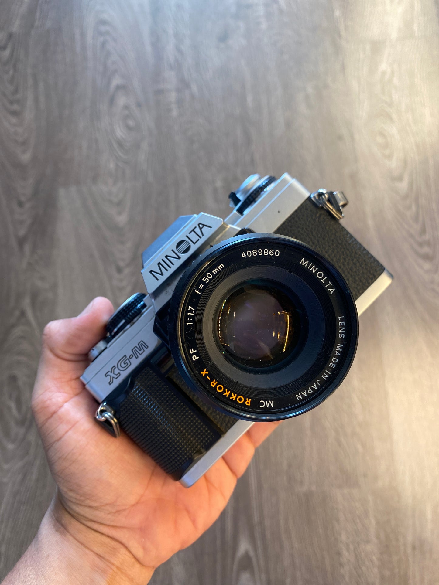 Vintage Minolta XG-M Film Camera