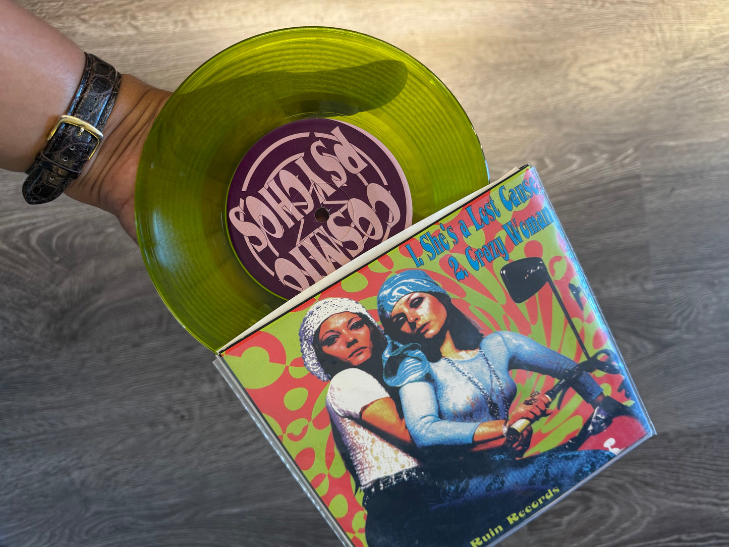 Cosmic psychos vinyl record LP 7”