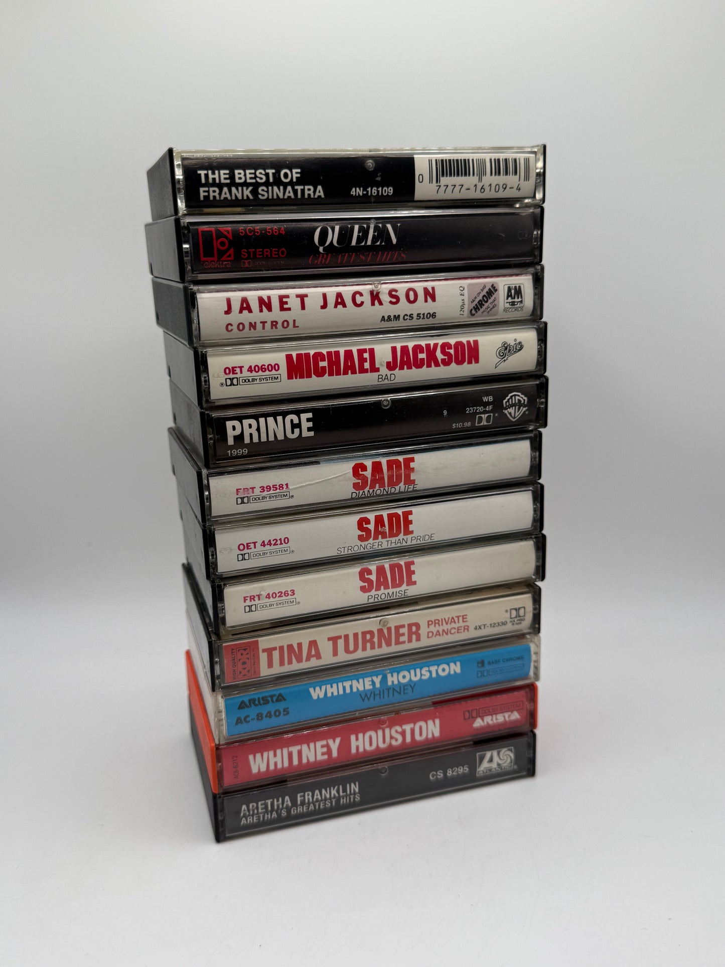 MJ, Prince, QUEEN and Frank cassette lot
