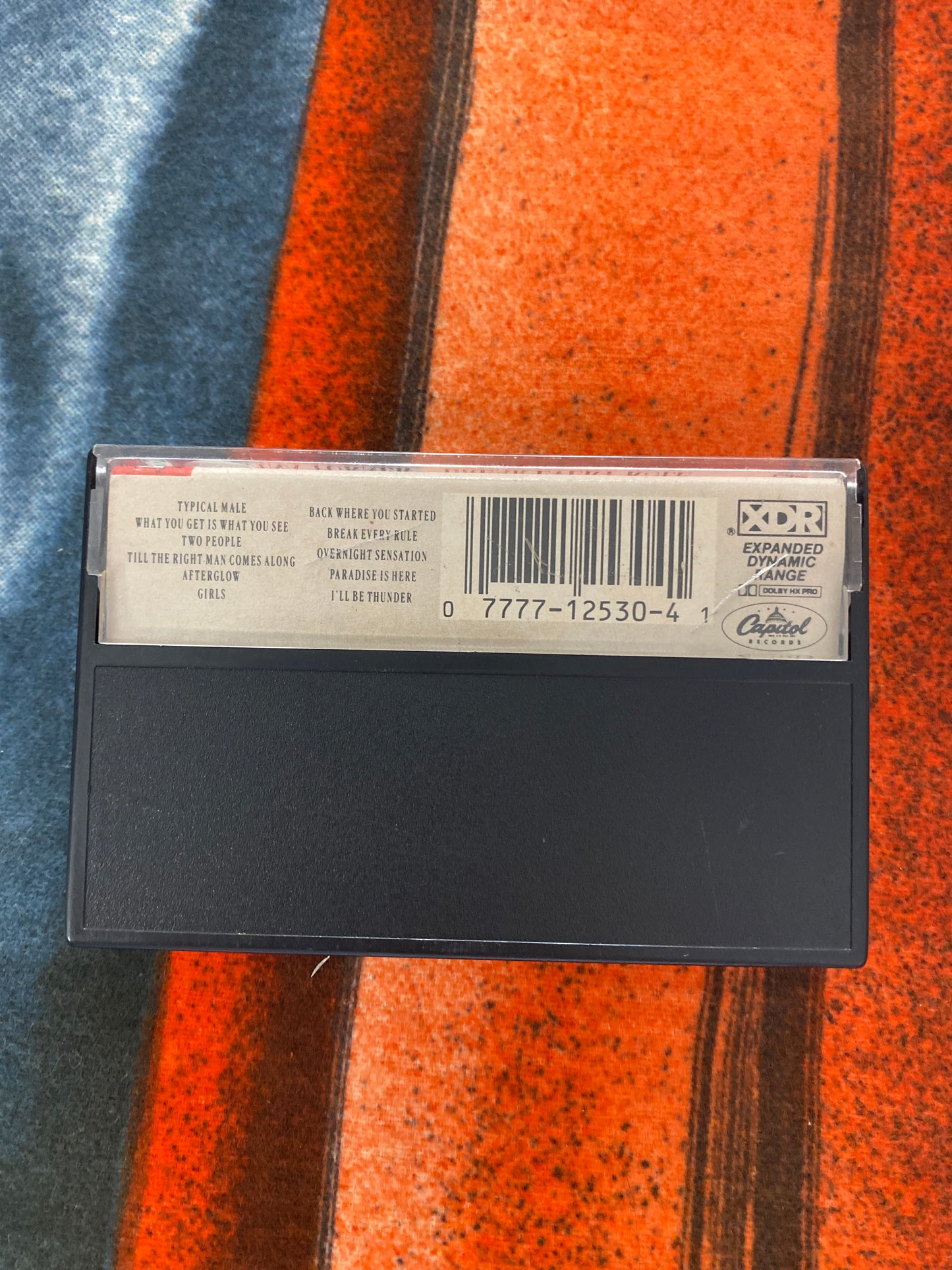 Tina Turner Break Every Rule Cassette Tape
