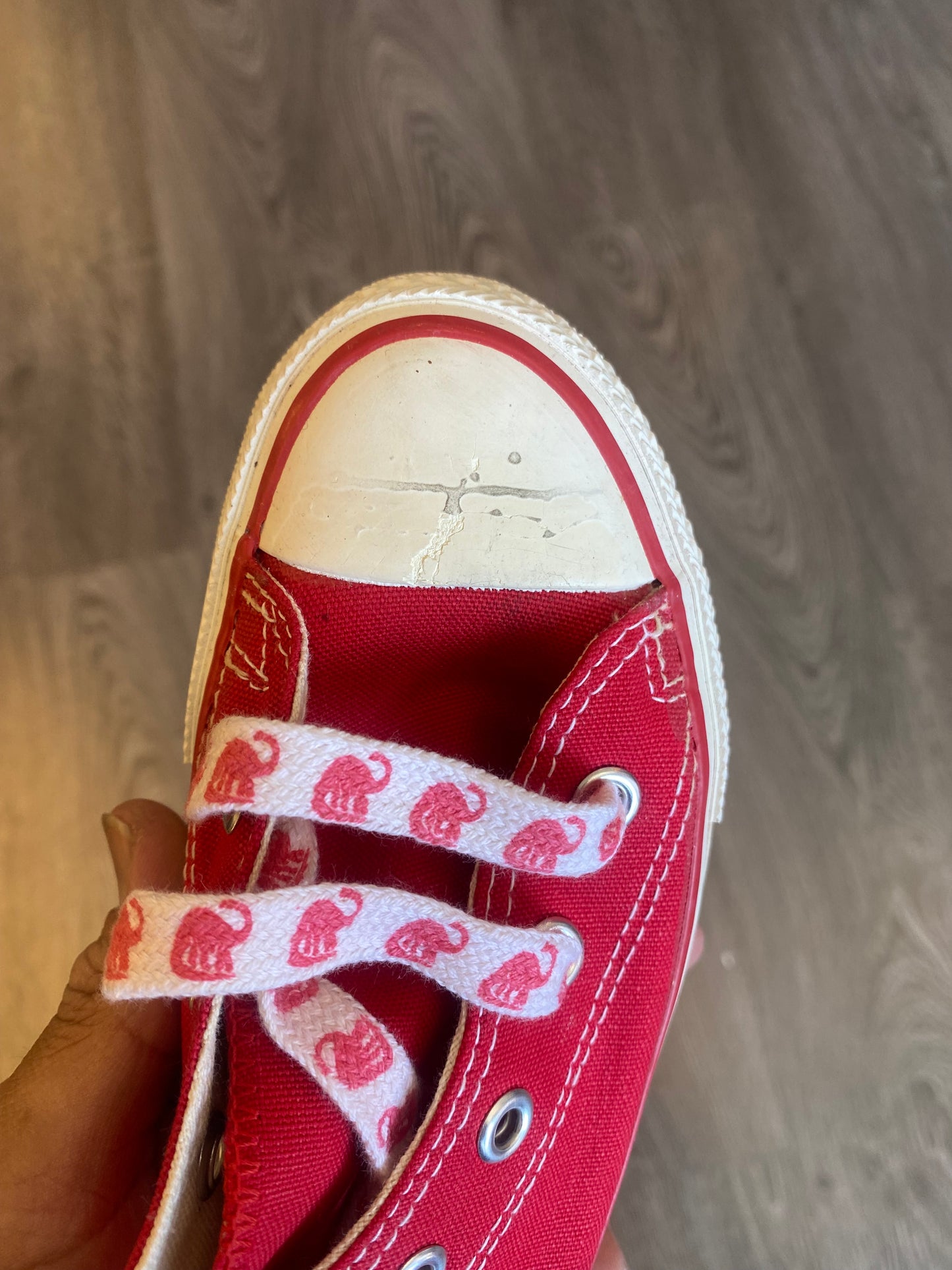 Vintage Kids Converse Conasaur Chuck Taylor Shoes Youth Sz 2.5