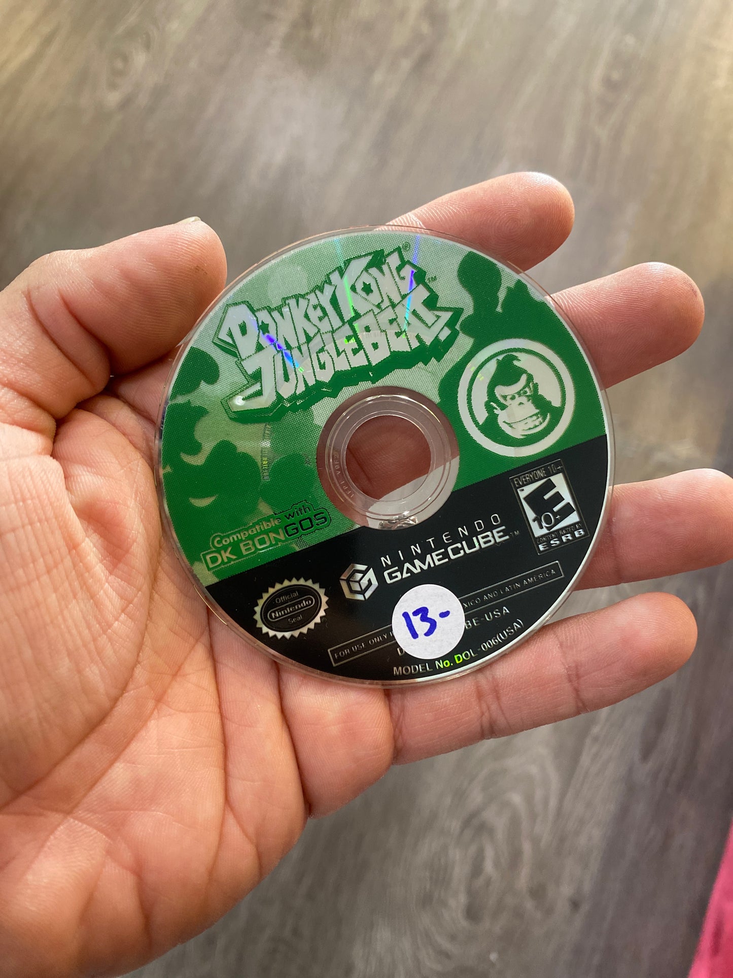 Nintendo GameCube Donkey Kong Junglebeat Video Game