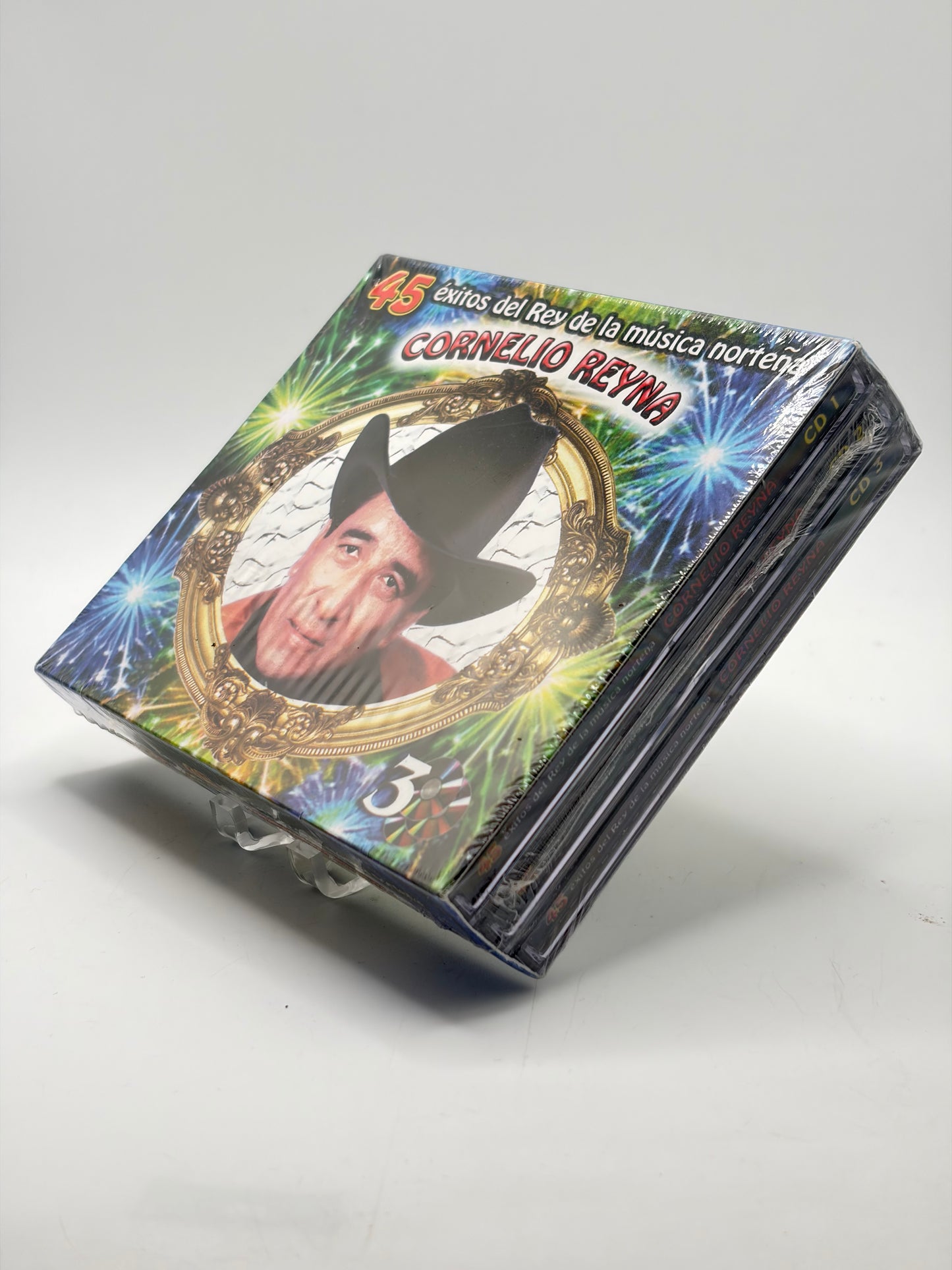 45 éxitoa del Rey de la música norteña Cornello Reyna CDs