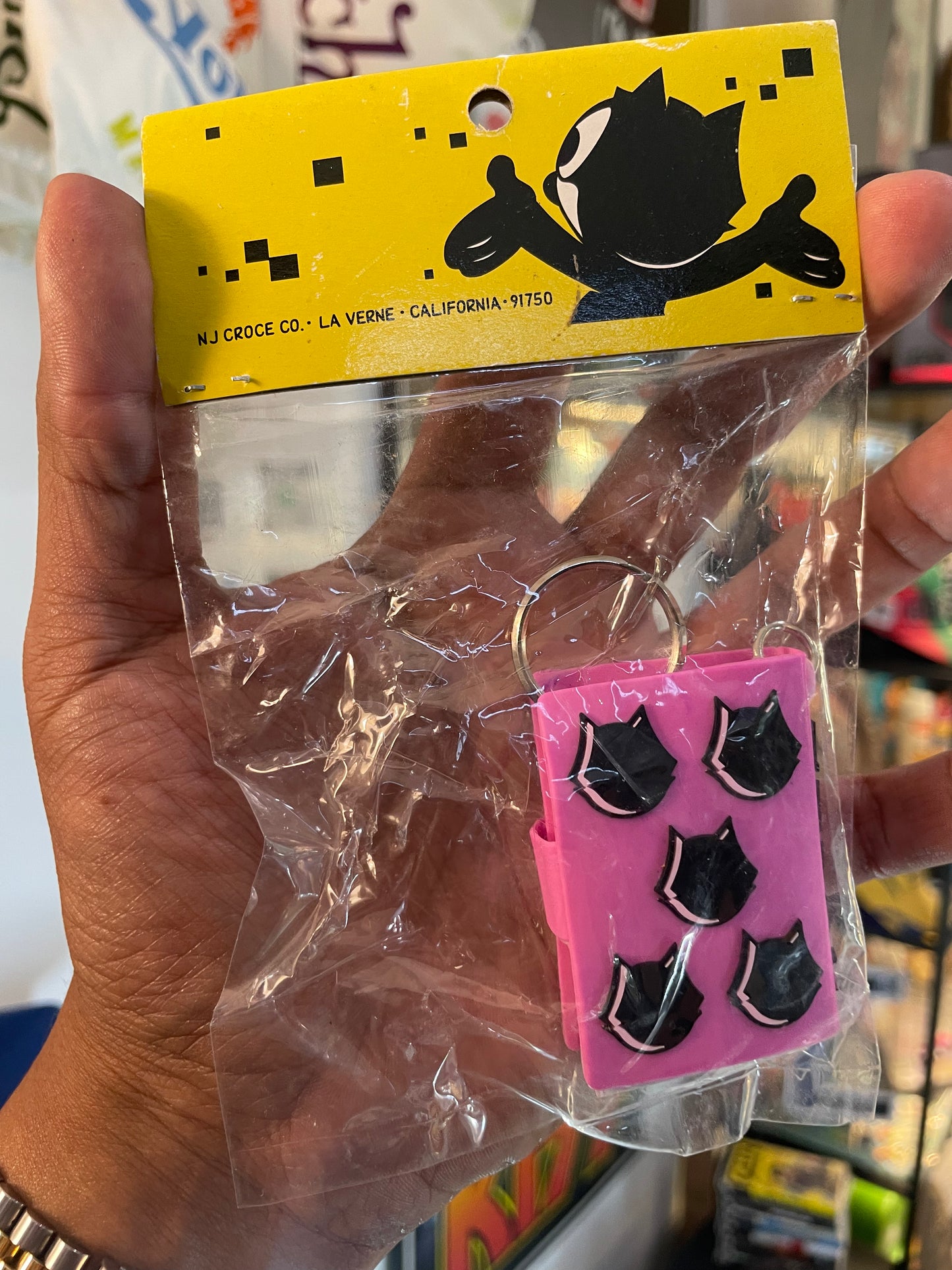 Felix the cat keychain book