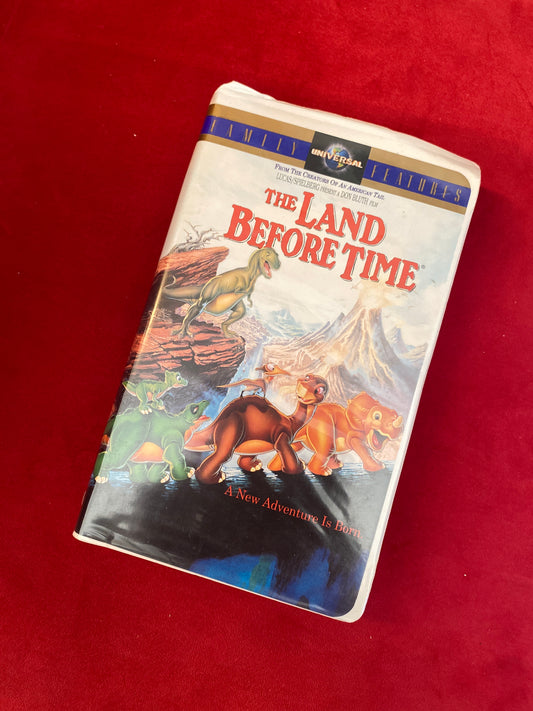 The Land Before Time VHS Movie