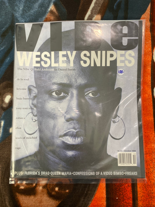 Vibe Magazine Wesley Snipes 1993