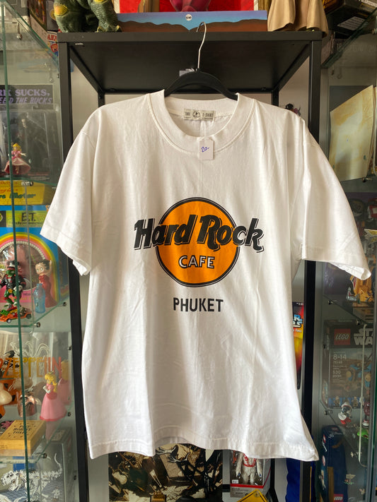 Vintage Hard Rock Cafe T-Shirt White Sz Large