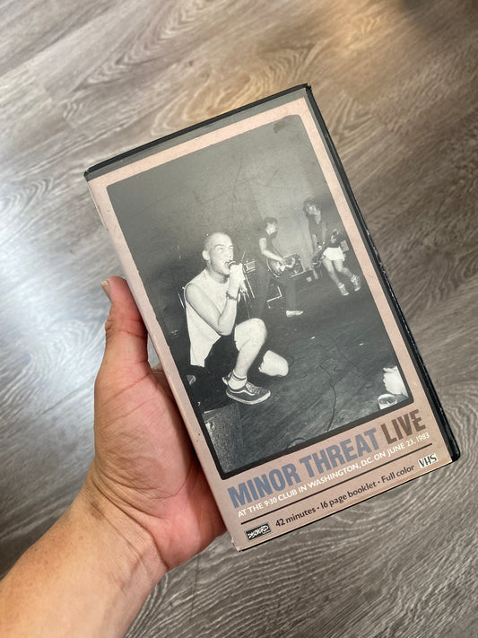 Minor Threat Live VHS Movie