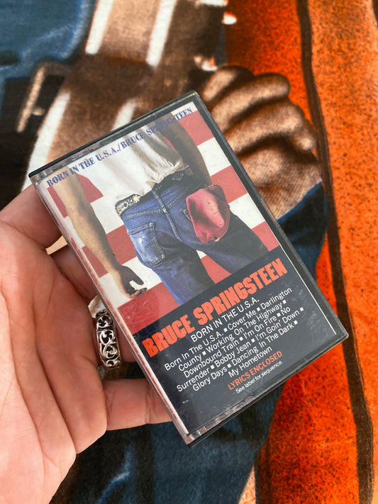 Bruce Springsteen Born In The USA Cassette Tape