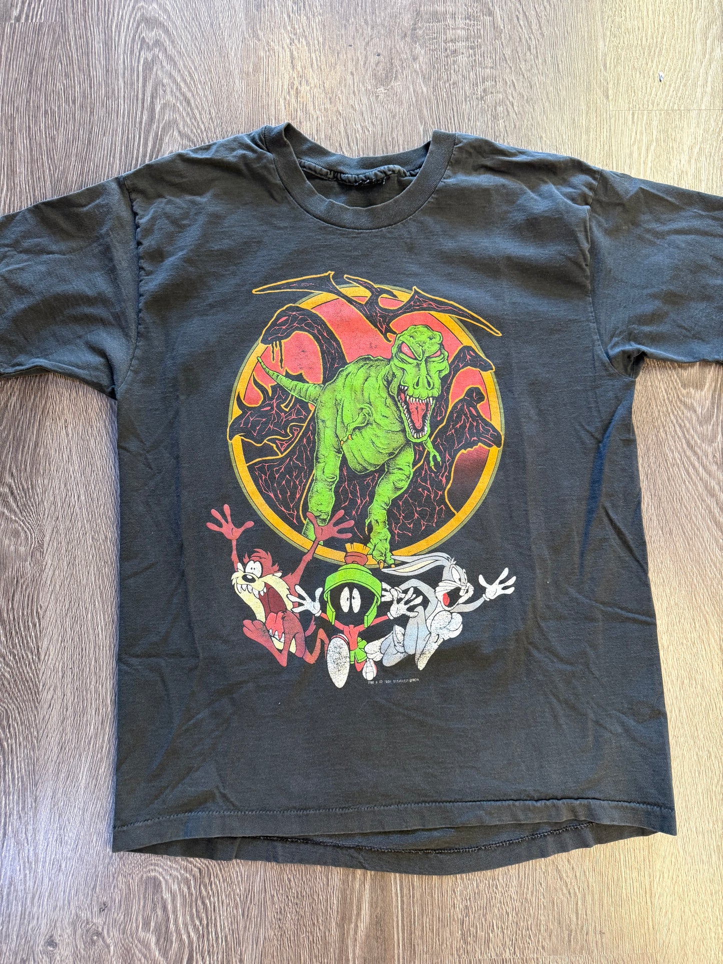 Vintage Marvin the Martian, Bugs, and Taz shirt sz. L