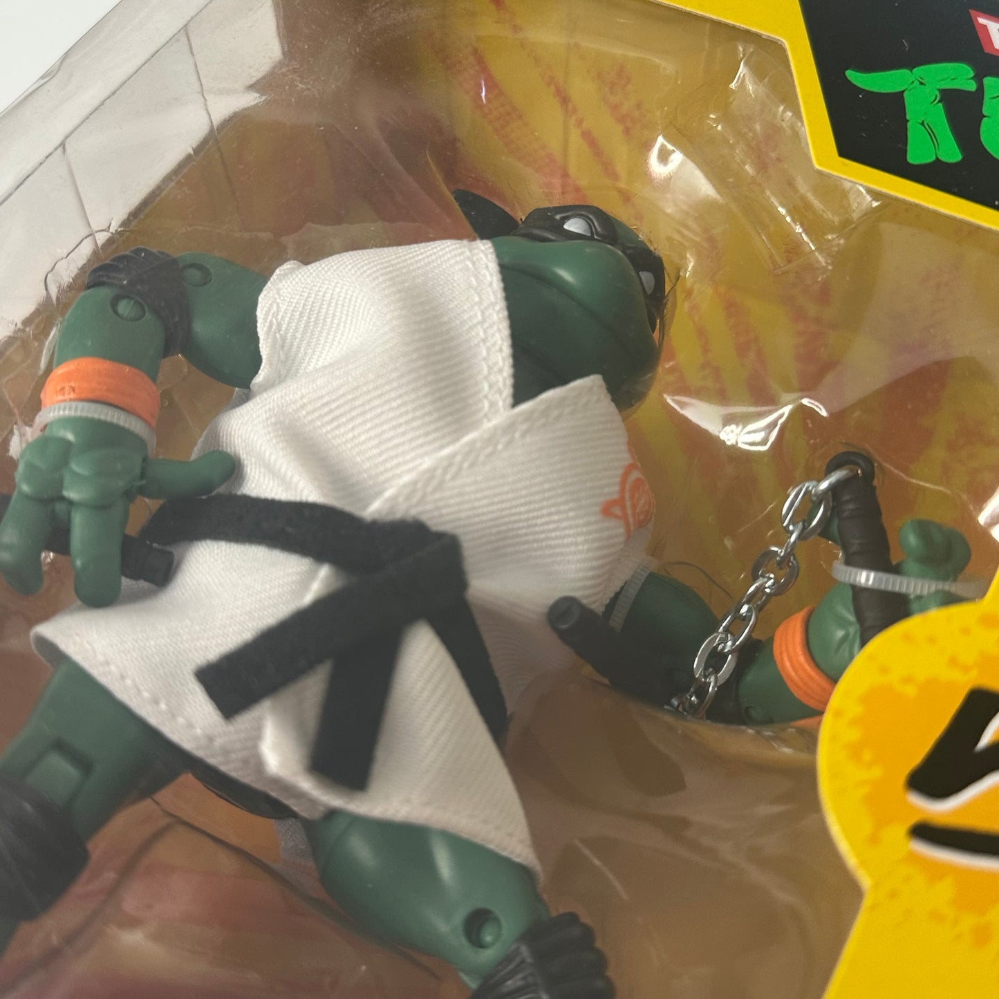 TMNT x Cobra Kai Michelangelo vs Daniel LaRusso Figure Set