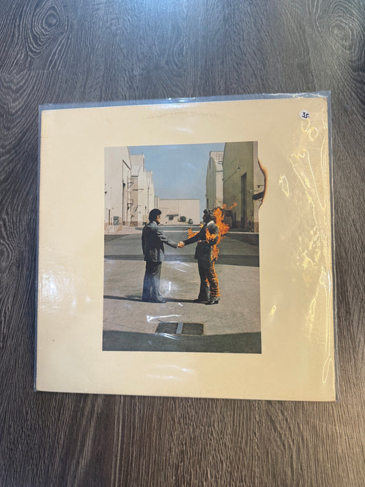 Vintage vinyl Pink Floyd wish you were here album