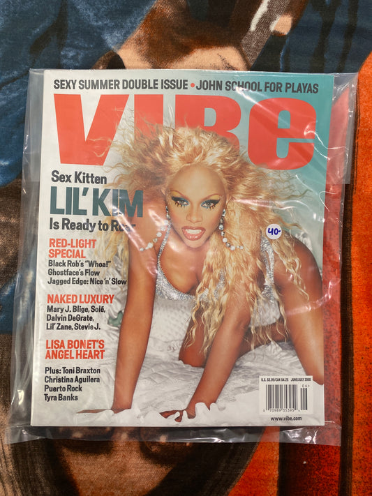 Vibe Magazine Lil Kim 2000