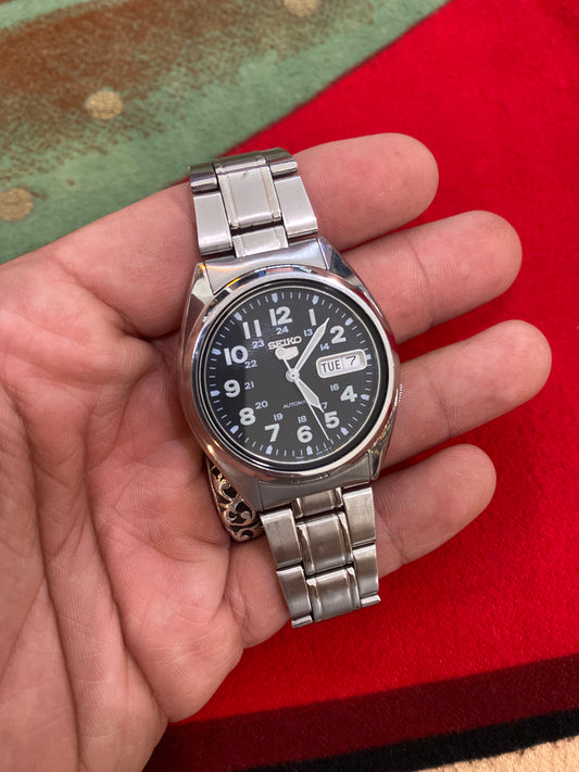 Seiko 5 Automatic Military Diver Watch