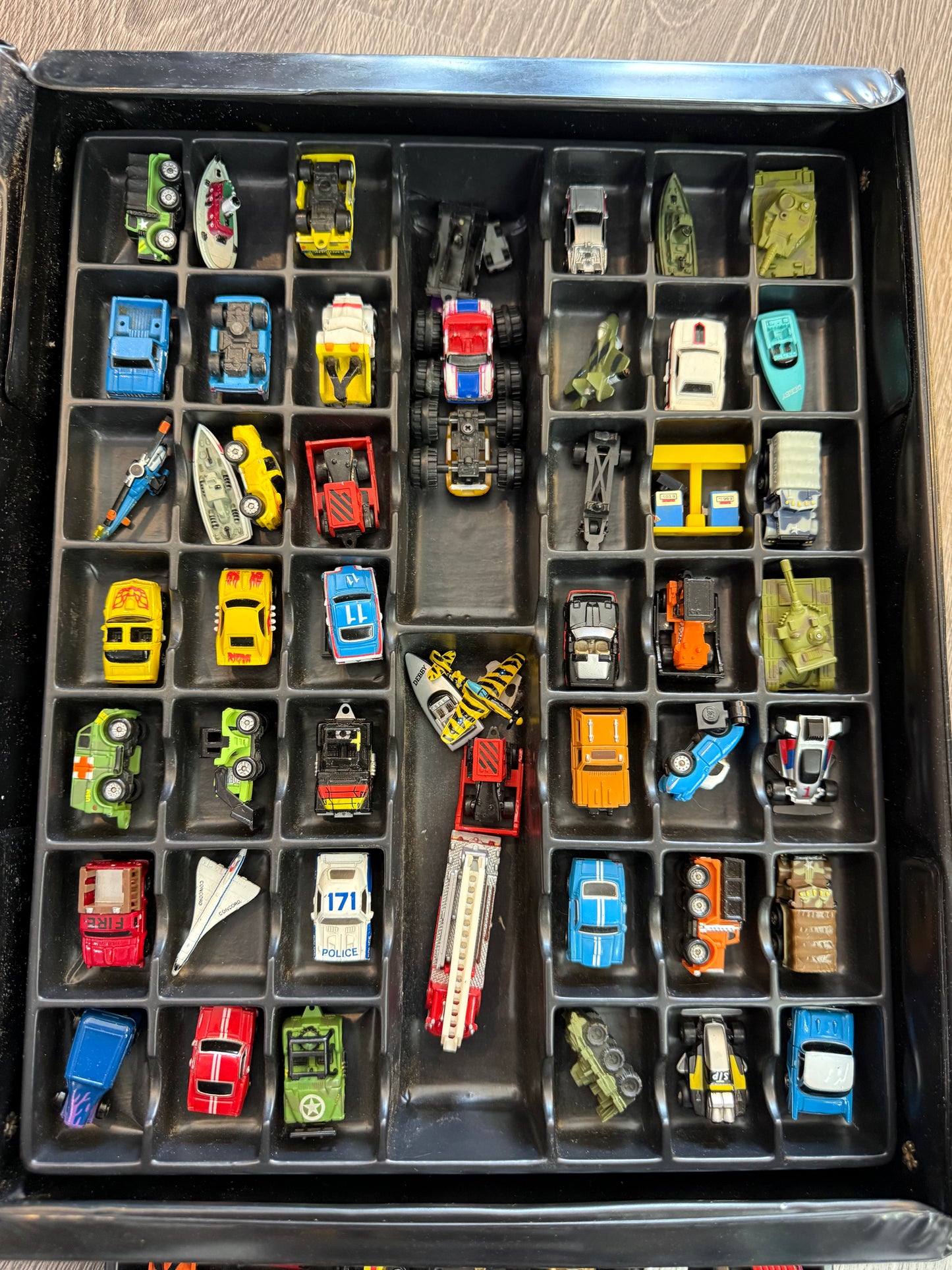 Vintage micro machines lot with case