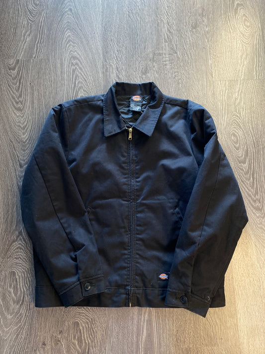 Dickies Work Jacket Black Sz Large