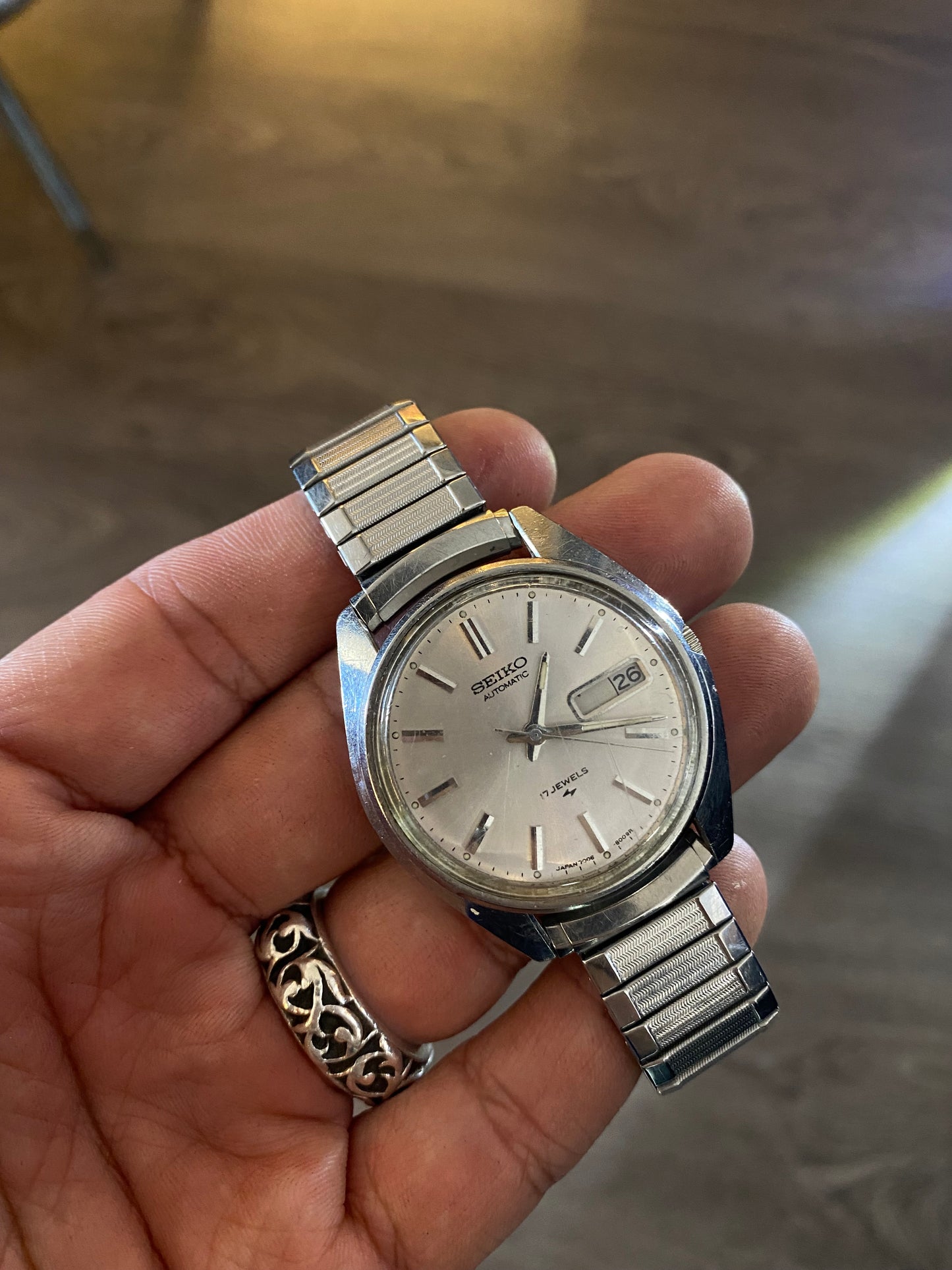 Vintage Seiko Automatic Watch 17 Jewels
